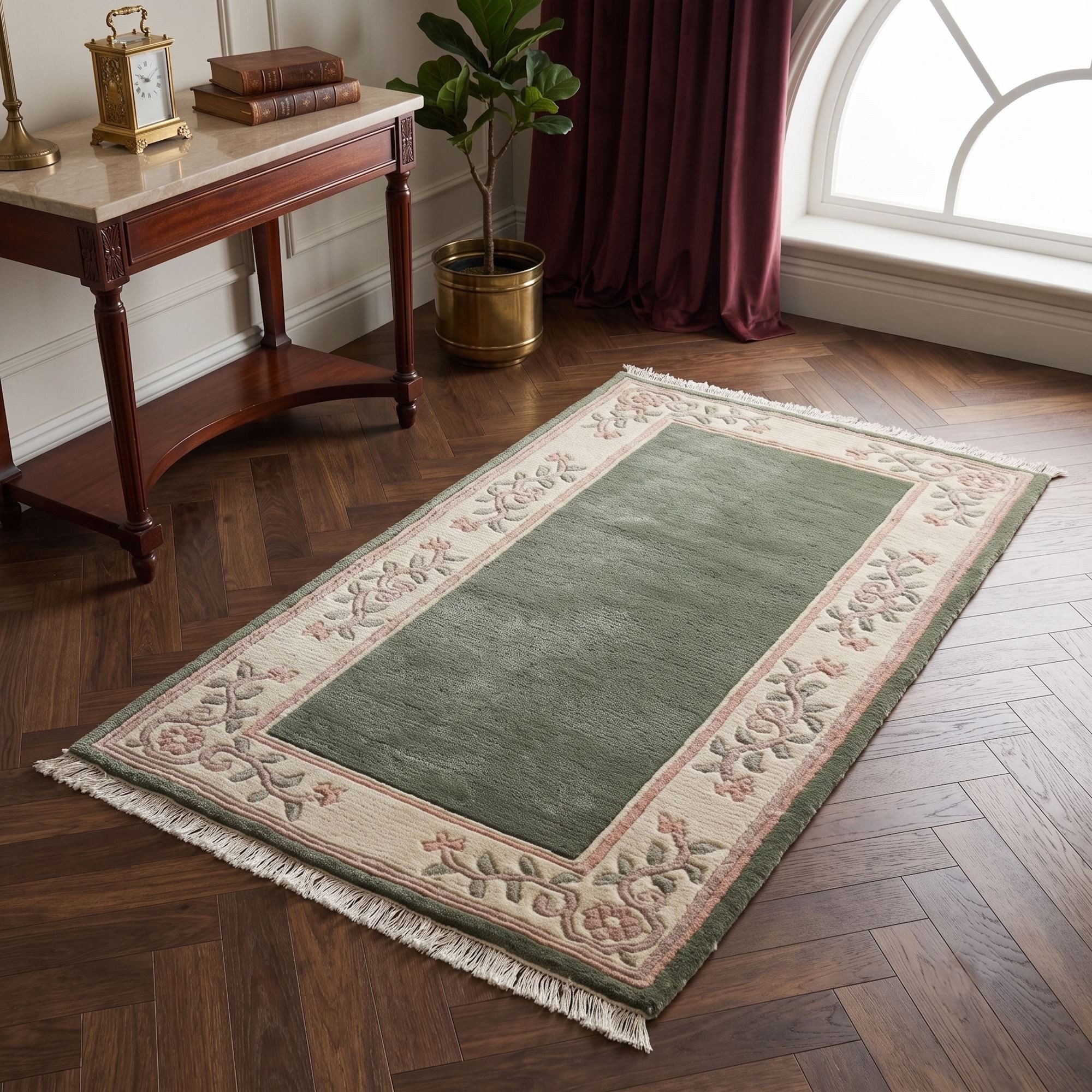Steffensmeier Teppich Classica, Rechteckig, Kurzflor Teppich, Wohnzimmer