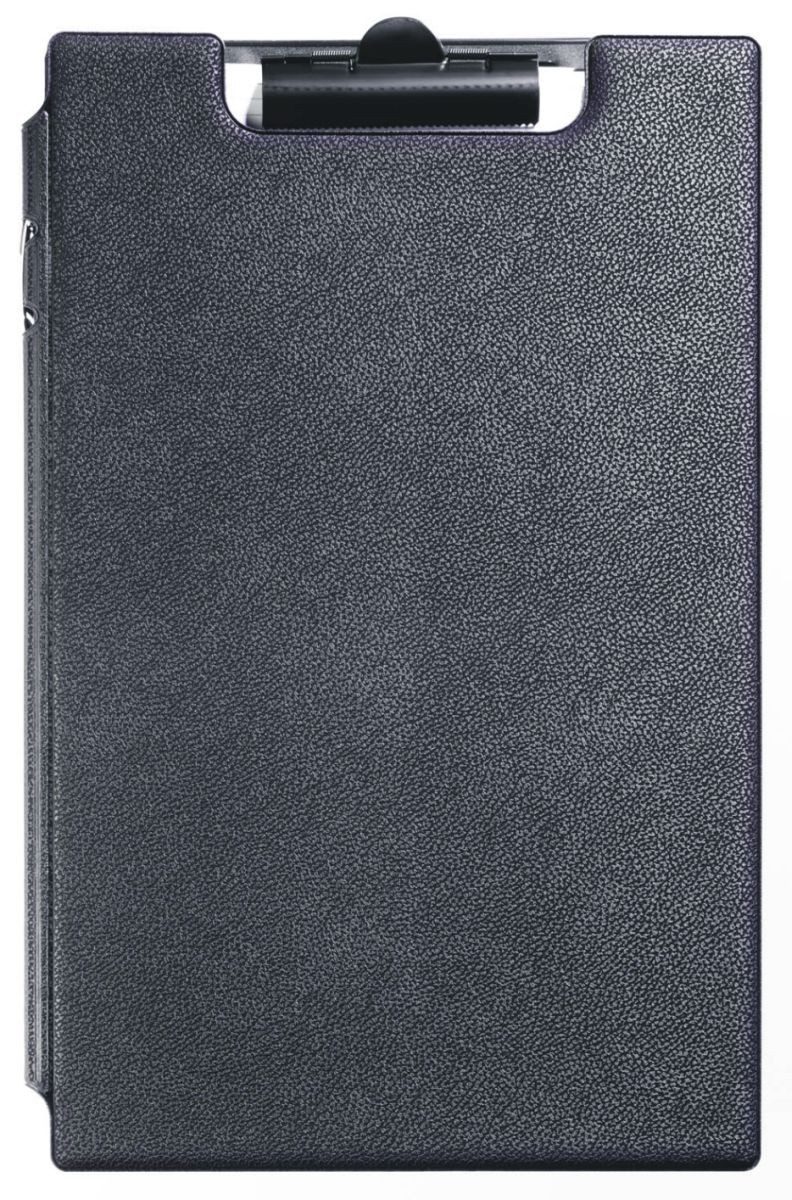 Schreibmappe Blockmappe A4+ Kunststoff 263x385mm schwarz