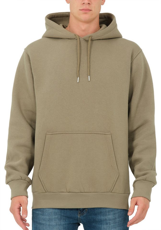 S&S Kapuzensweatshirt Hoodie Herren Kapuzenpullover Moderne Sweatshirt Baumwollmischung (Packung, 1-tlg) Fleece Pullover Hoody