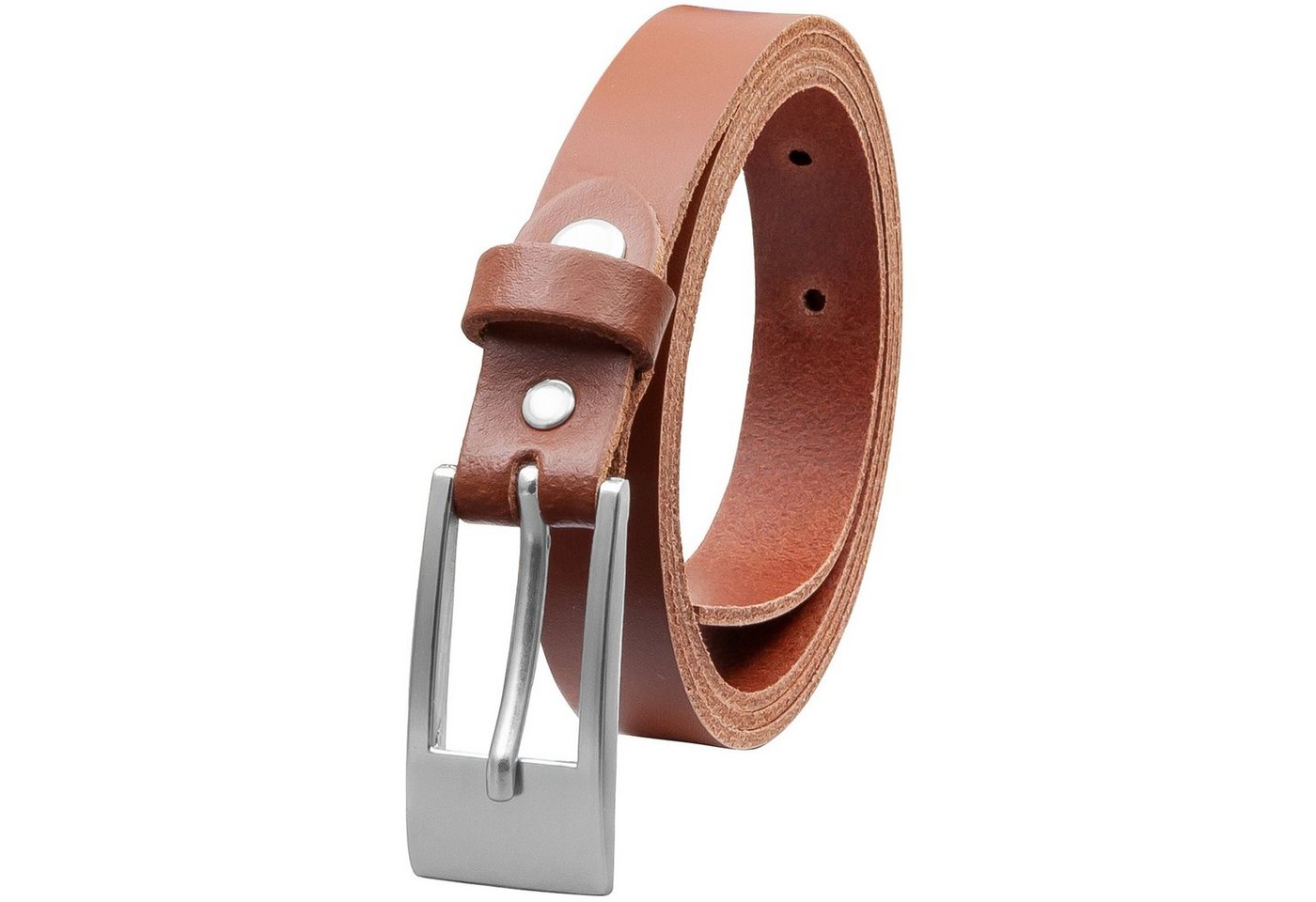 COLOGNEBELT Ledergürtel OM14-SL-Hellbraun MADE IN GERMANY, Hellbraun Kürzbar, 100 % Echtleder, Unisex