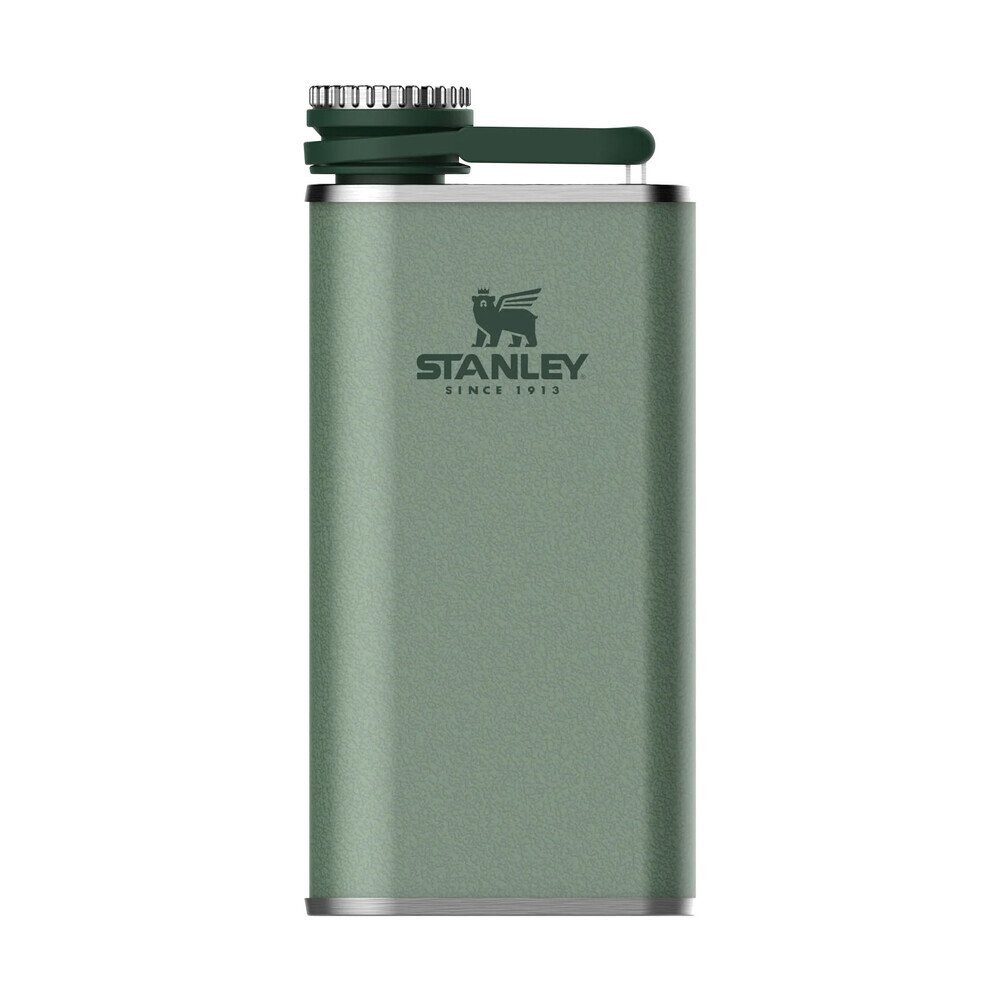 STANLEY Tasse Easy-Fill-Flask 0,23 l Classic Hammertone Green, 1-tlg., 18/8 Edelstahl, Easy-Fill-Flask, 0,23 l, 18/8 Edelstahl, dunkelgrün