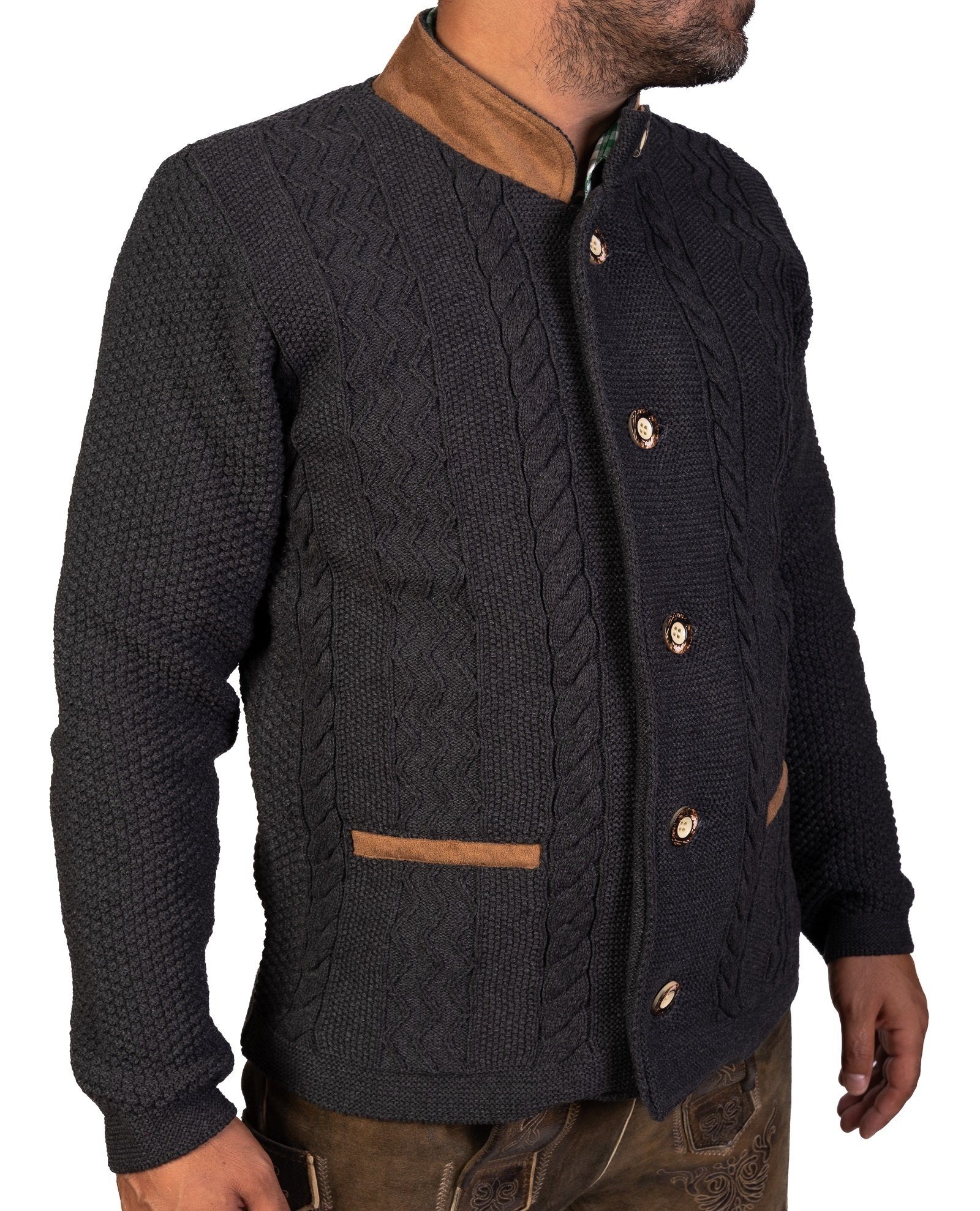 Trachtl Trachtenstrickjacke Herren Strickjacke Markus günstig online kaufen