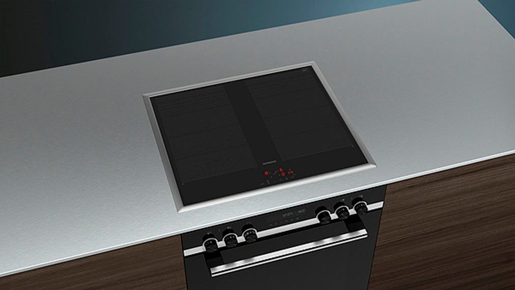 SIEMENS Elektro-Herd-Set PQ521VA2ZM, mit Teleskopauszug nachrüstbar, Gelingsichere cookControl30 & anpassungsfähige varioInduktion – Bild 5 von 5