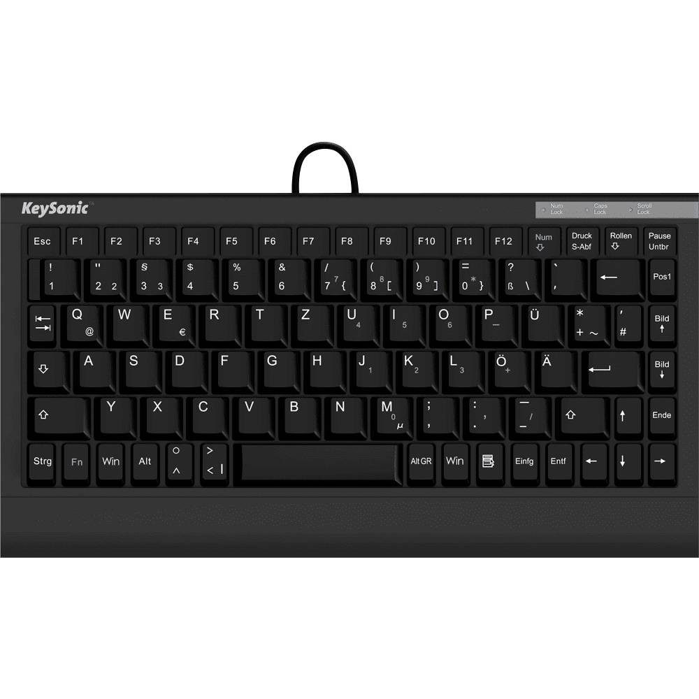 KEYSONIC 12509 Tastatur (PS2-Anschluss)