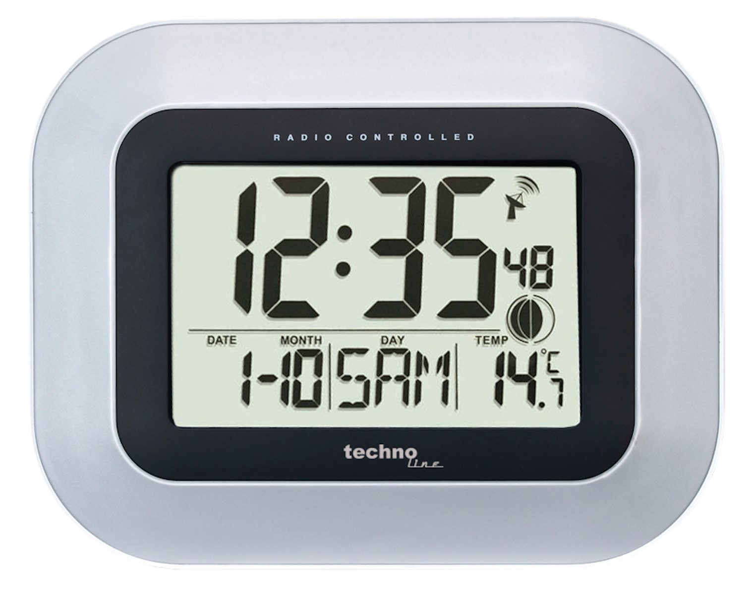 technoline Funkwanduhr WS 8005 (mit Temperaturanzeige) günstig online kaufen