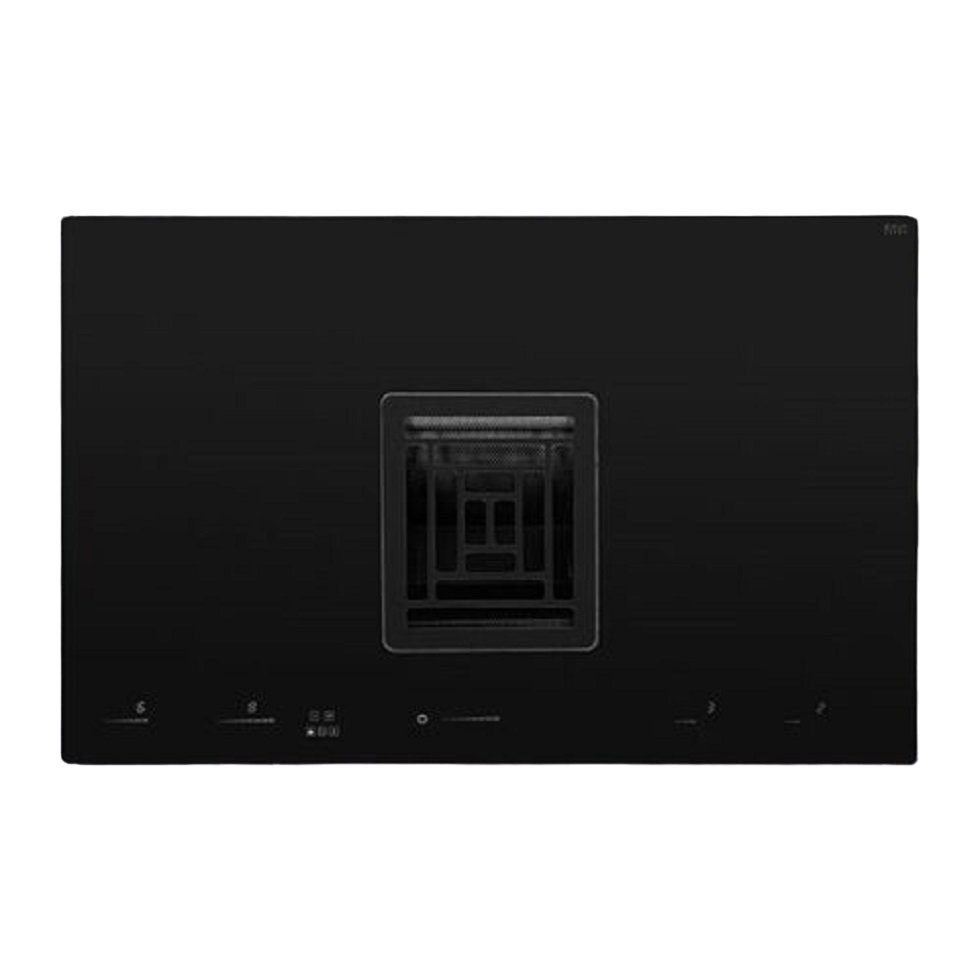 Baumann Induktions-Kochfeld AURICA, Induktionskochfeld 4 Induktionszonen Kochfeld mit Kochfeldabzug