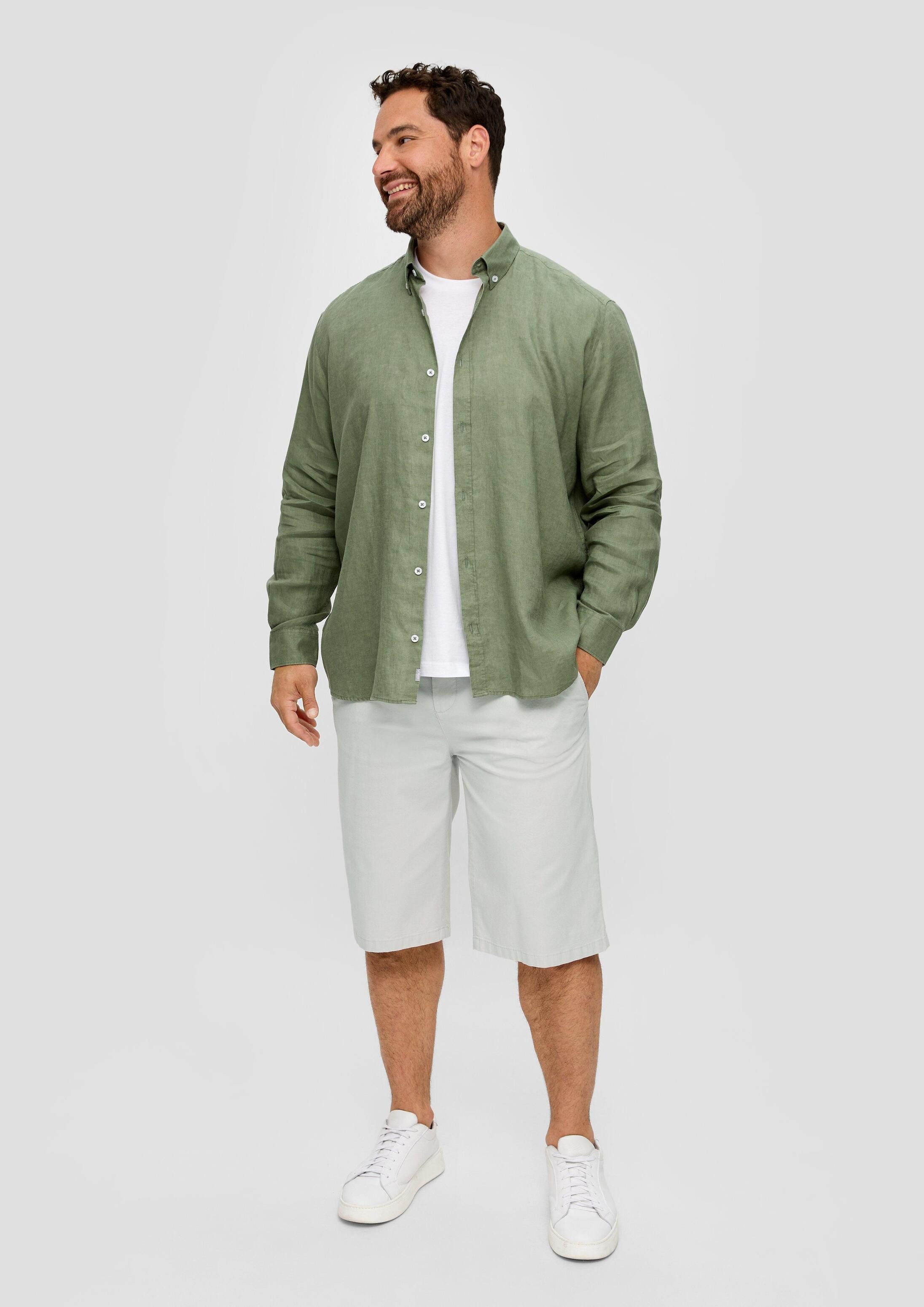 s.Oliver Shorts Bermuda DETROIT Bermuda-Hose mit Gürtelschlaufen