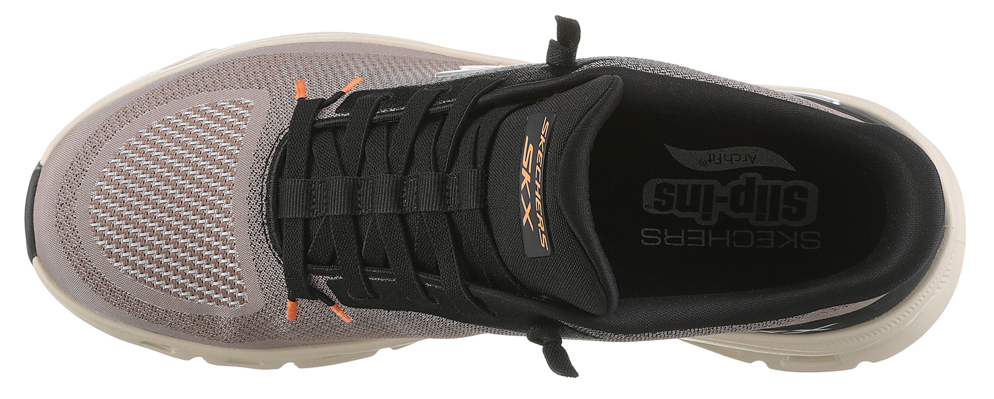 Skechers ARCH FIT GLIDE-STEP PRO Slip-On Sneaker Trainingsschuh, Laufschuh mit Glide-Step Sohle