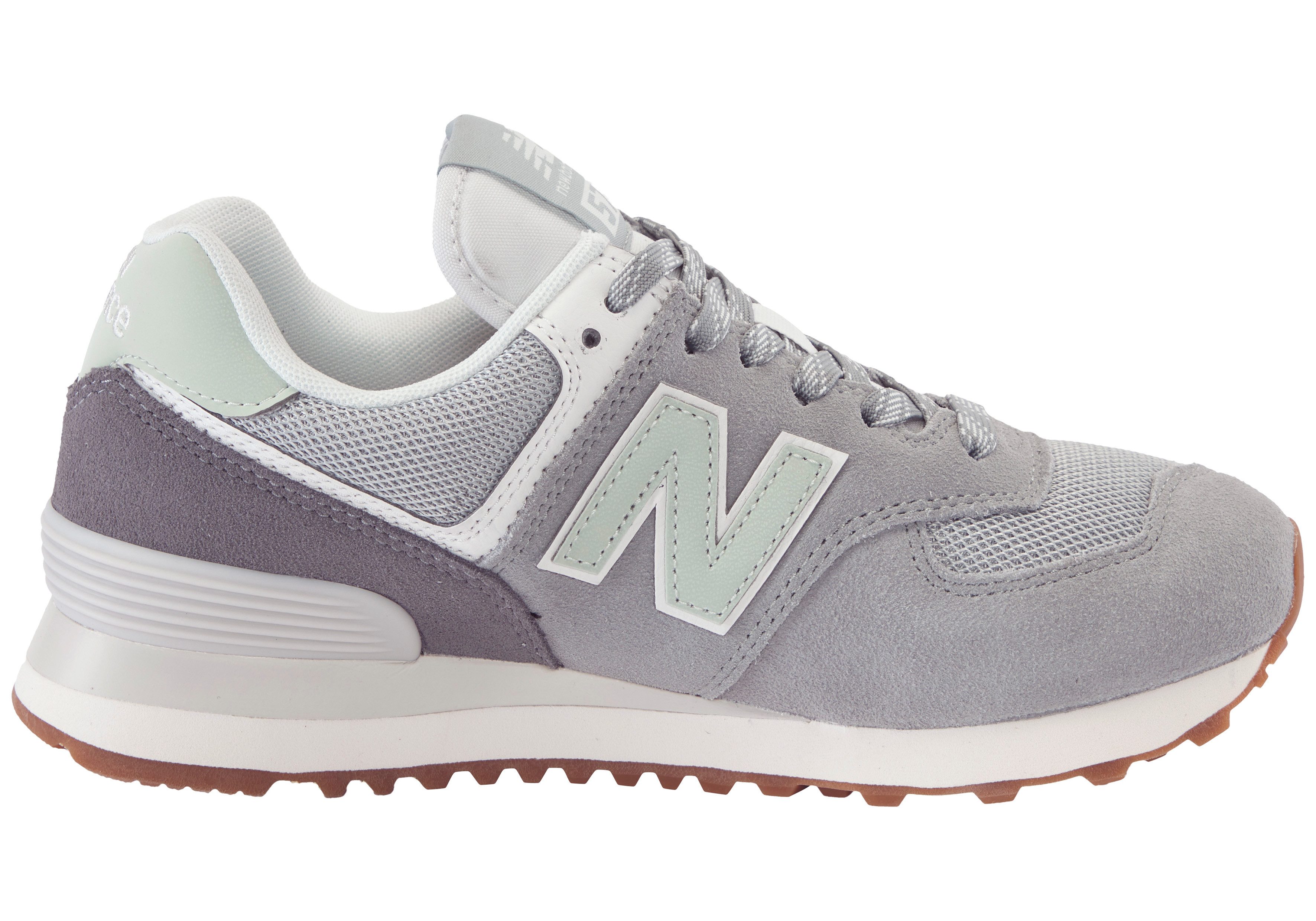 New Balance 574 Sneaker für Erwachsene, mit Gummilaufsohle
