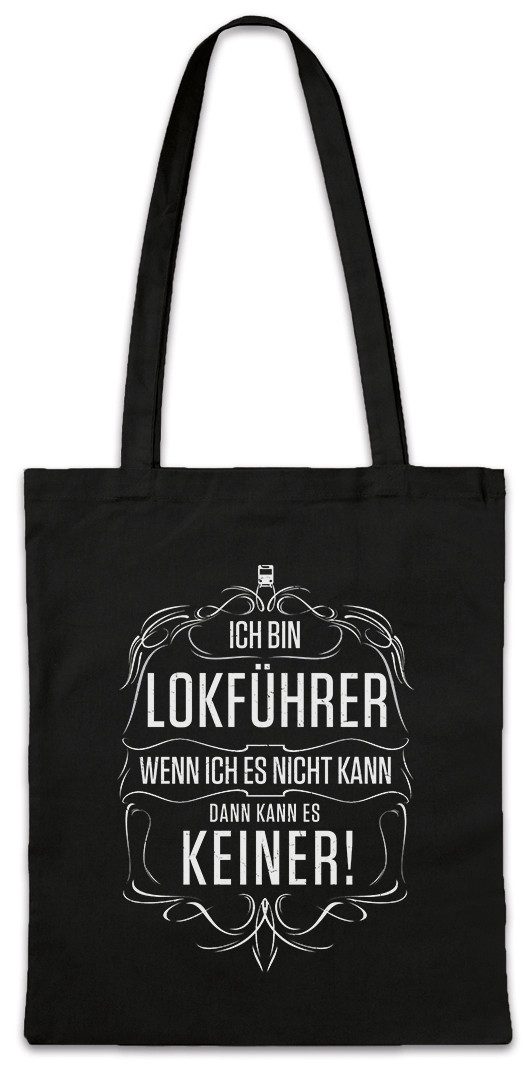 Urban Backwoods Beuteltasche Ich Bin Lokführer Stofftasche Lok Lokomotive A günstig online kaufen