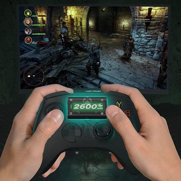 Tadow Akku für Xbox One/Series X&S Controller, 2600mAh, mit Ladegerät Xbox One-Controller (Schnell ladende Akkus, Akku für Xbox)