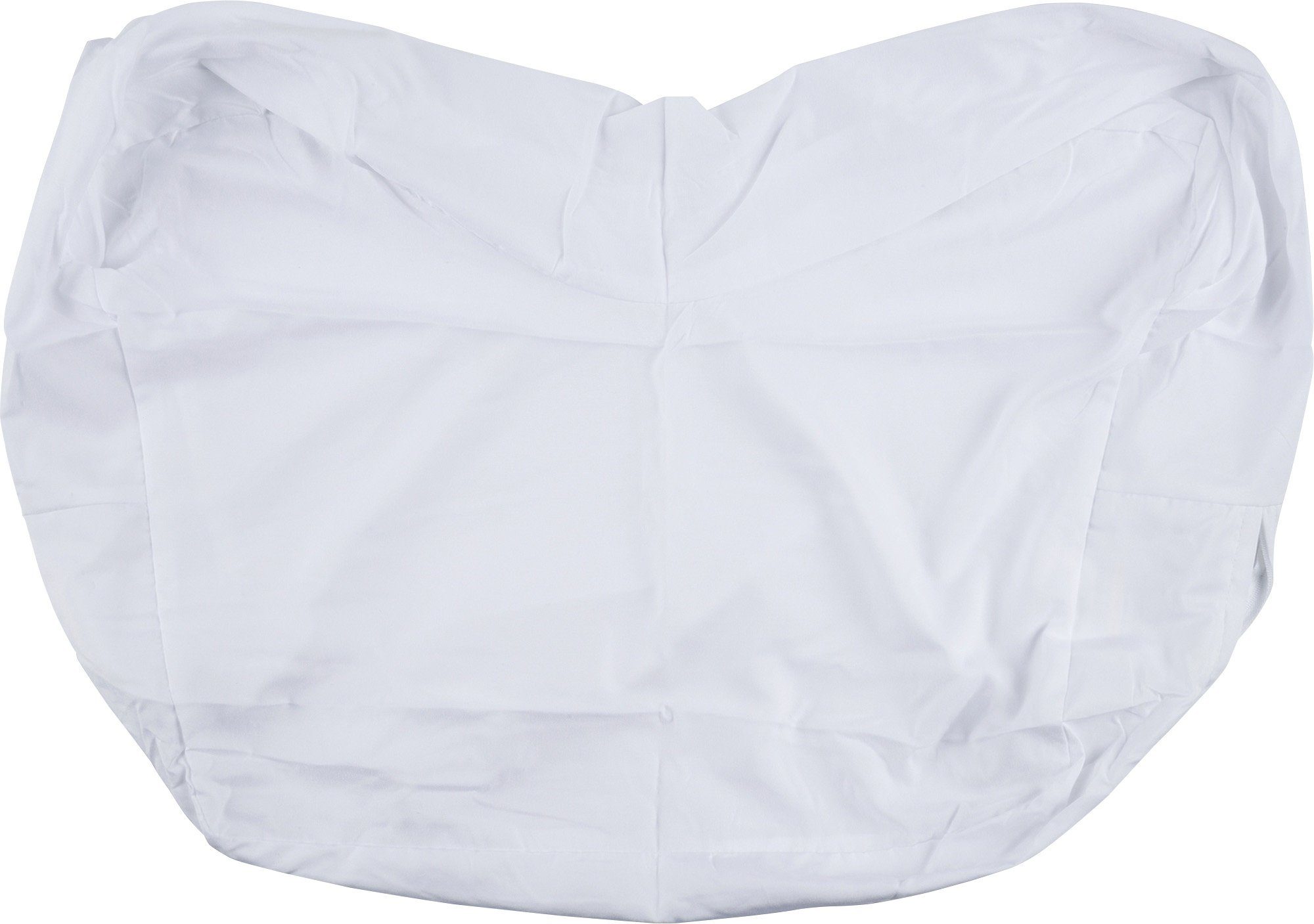 WENKO Kissenhülle Ersatzbezug für Seitenschläferkissen, Uni günstig online kaufen