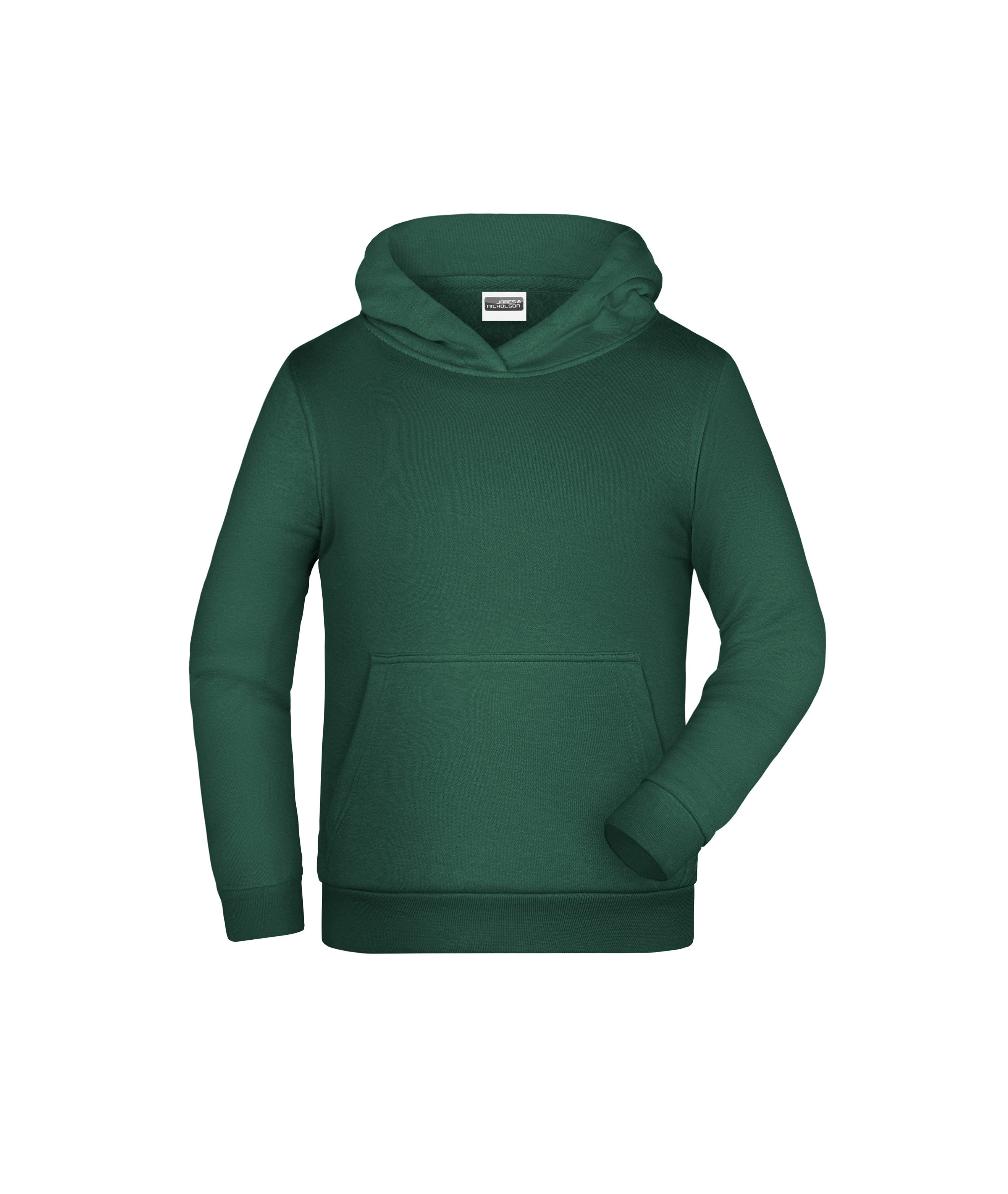 James & Nicholson Kapuzenpullover Klassisches Kapuzensweat für Kinder JN796K Unifarben