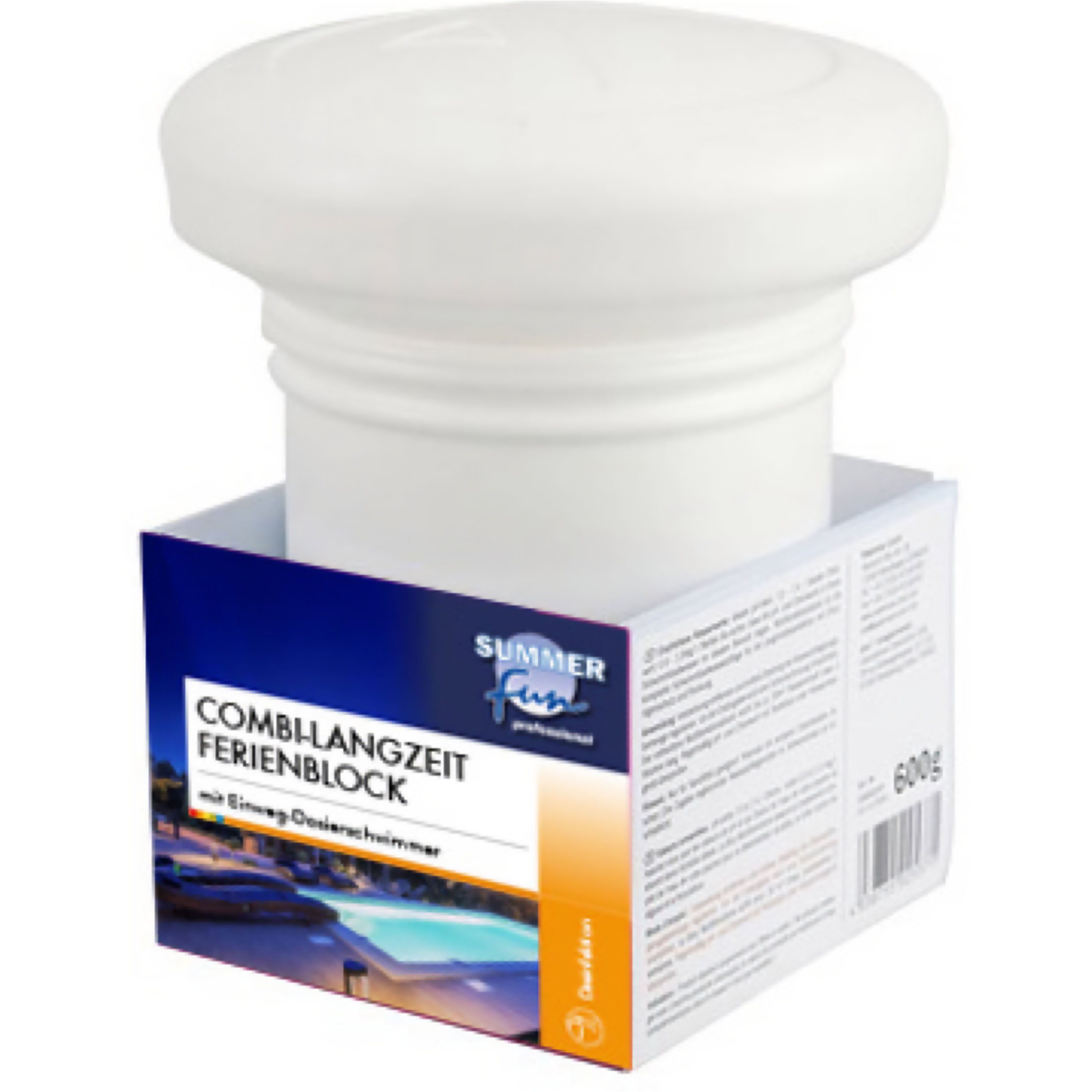 SUMMER FUN Poolpflege Summer Fun Combi Langzeit-Ferienblock 600 g - im D