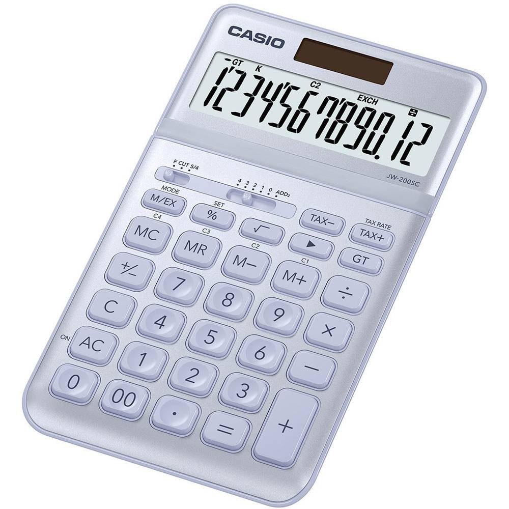 CASIO Taschenrechner Tischrechner, kippbar Display