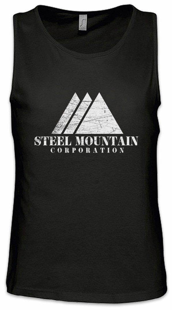 Tanktop Steel Mountain Ärmelloses T-Shirt Fsociety Allsafe TV Evil E Corp Mr.