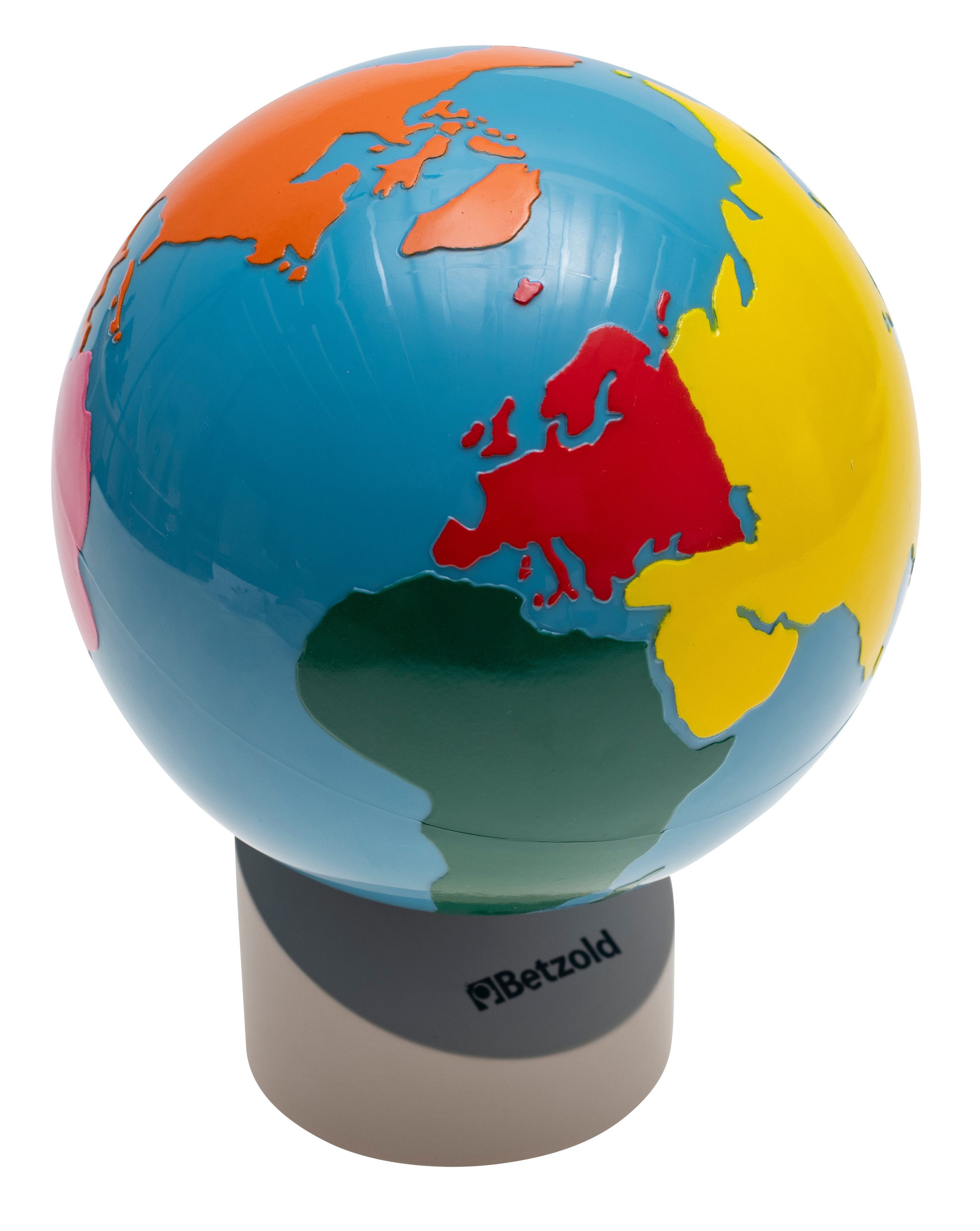 Betzold Globus Globus mit Erdteilen in Farbe