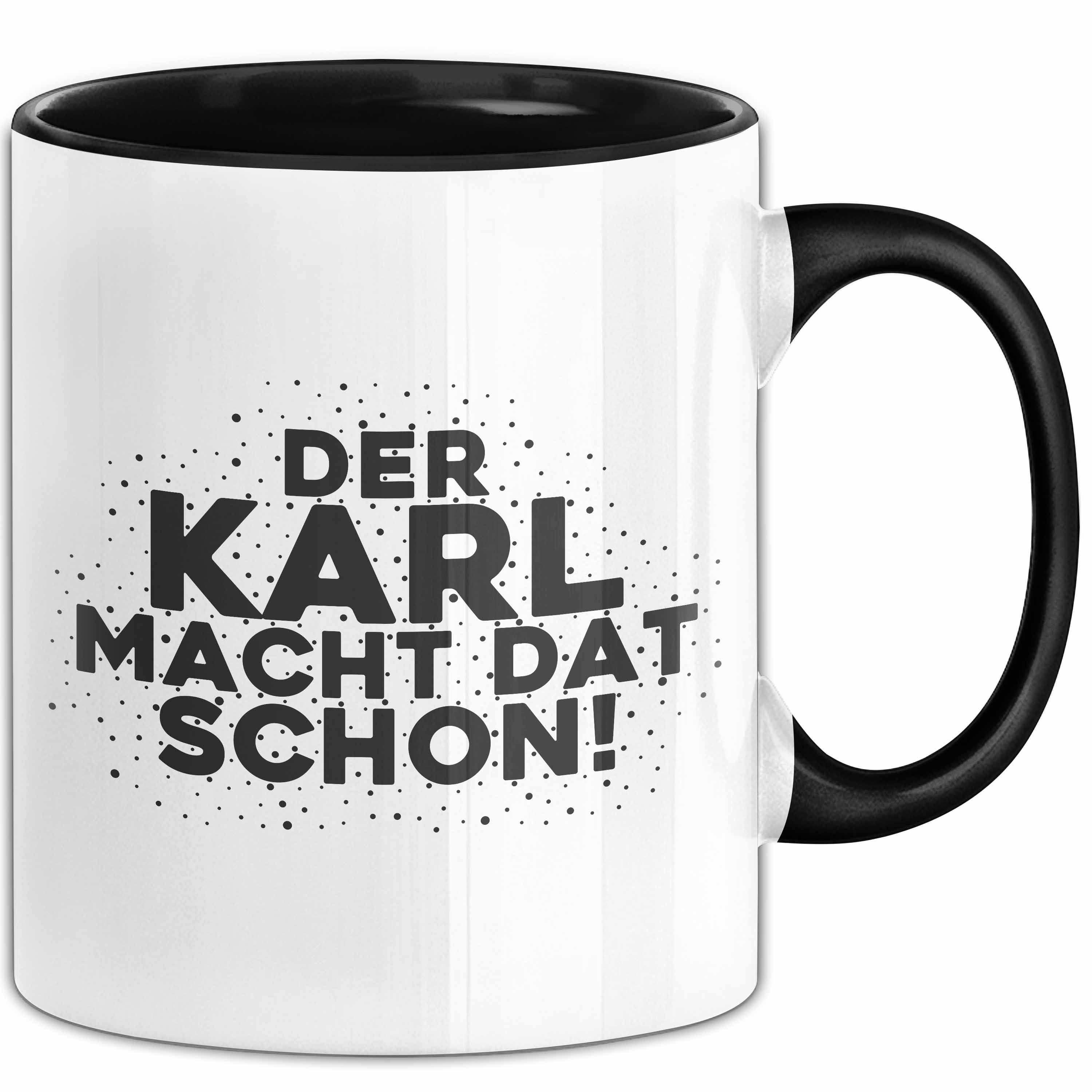 Trendation Tasse Karl Tasse Der Karl Macht Dat Schon Geschenk, Keramik