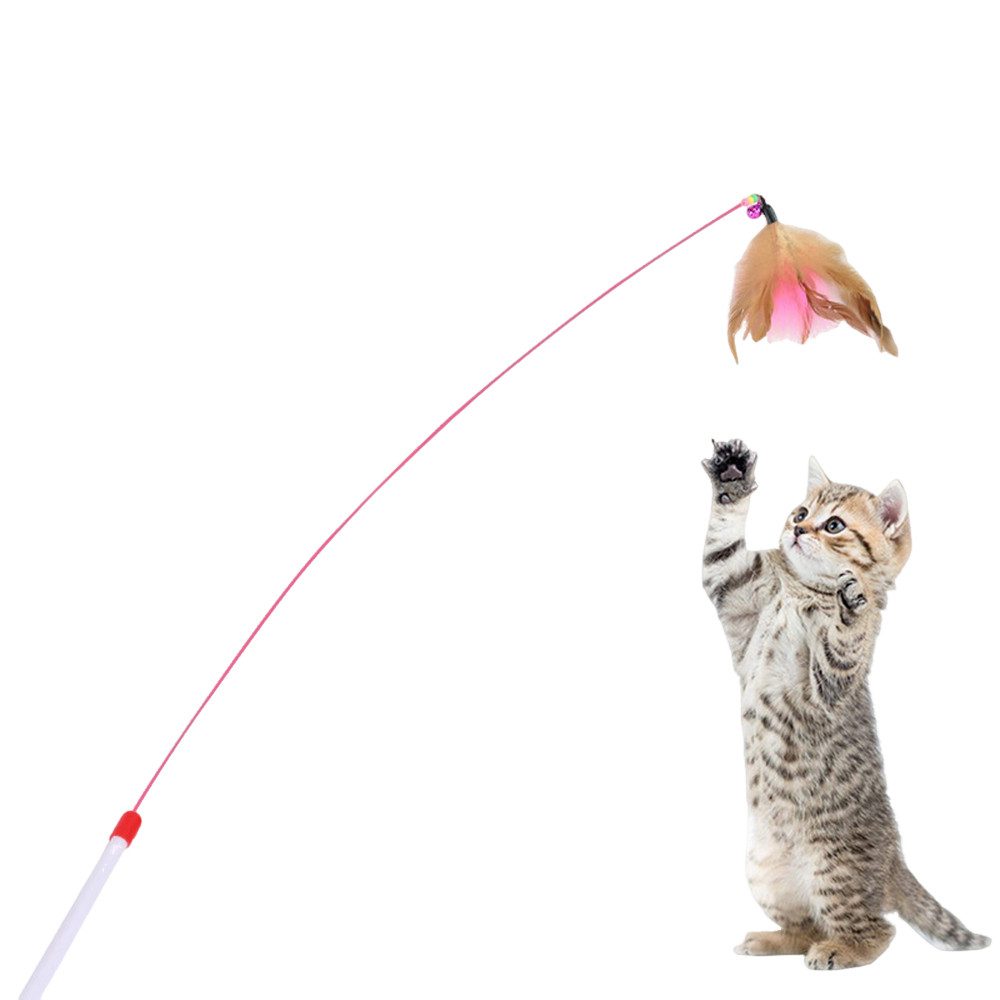 Tier-Beschäftigungsspielzeug Katzenspielzeug - K-01 Katzenangel Kauspielzeug