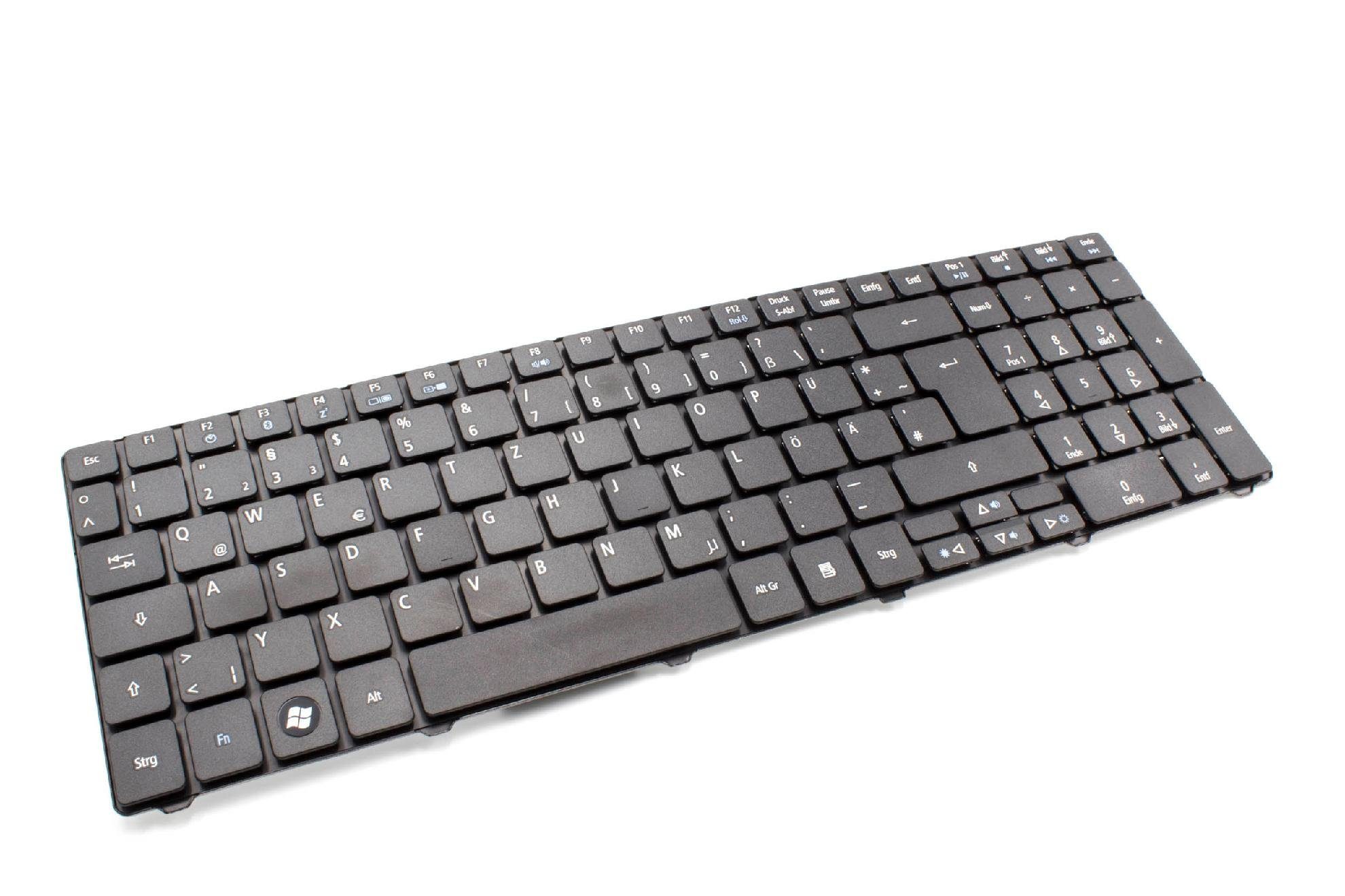 vhbw passend für Acer Aspire 7741ZG, 7745G, 7745ZG, 7745Z, 7750G, 8935, 8935G, 8940 Notebook / Netbook Tastatur (passend für Acer Aspire 7741ZG, 7745G, 7745ZG, 7745Z, 7750G, 8935, 8935G, 8940 Notebook / Netbook)