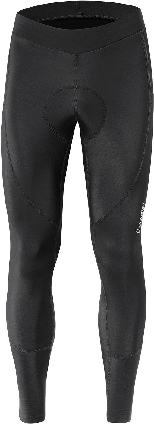 Löffler Fahrradhose M BIKE TIGHTS THERMO ELASTIC BLACK