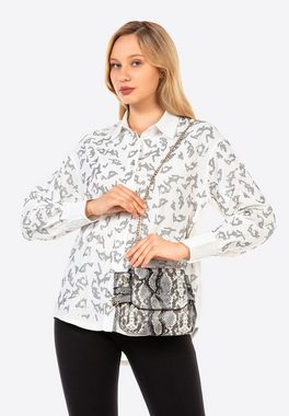 Cipo & Baxx Klassische Bluse mit modischem Allover-Print