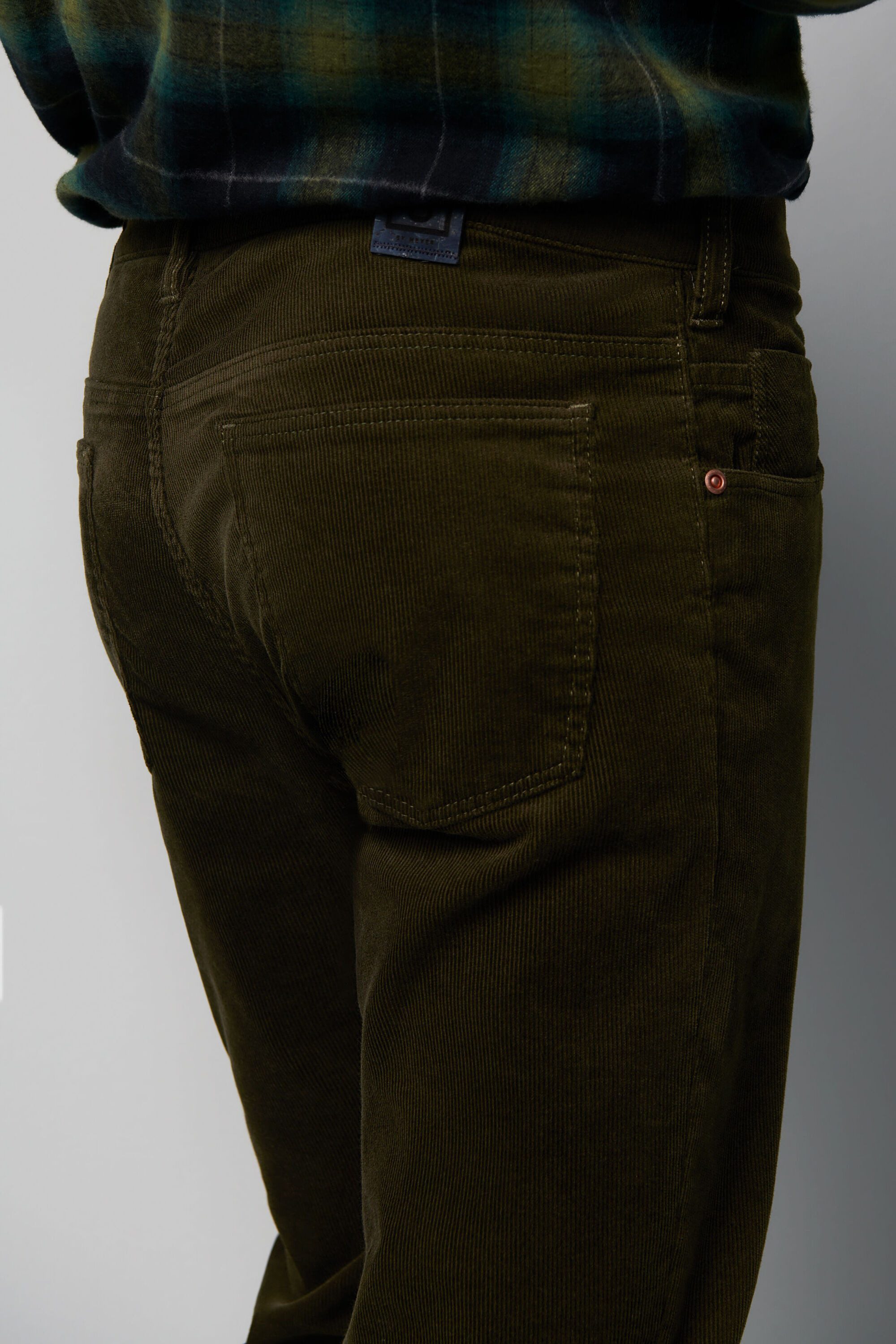 MEYER Cordhose Five-Pocket-Hose schmale Passform
