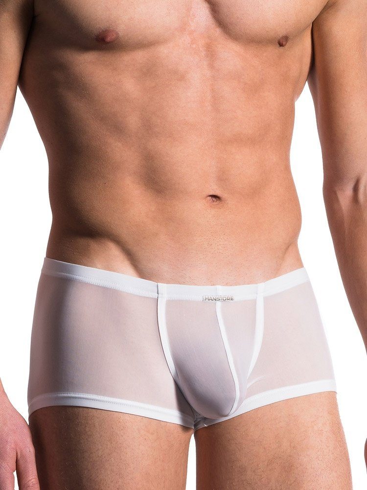 Retro Pants MANSTORE M101: Bungee Pant, weiß