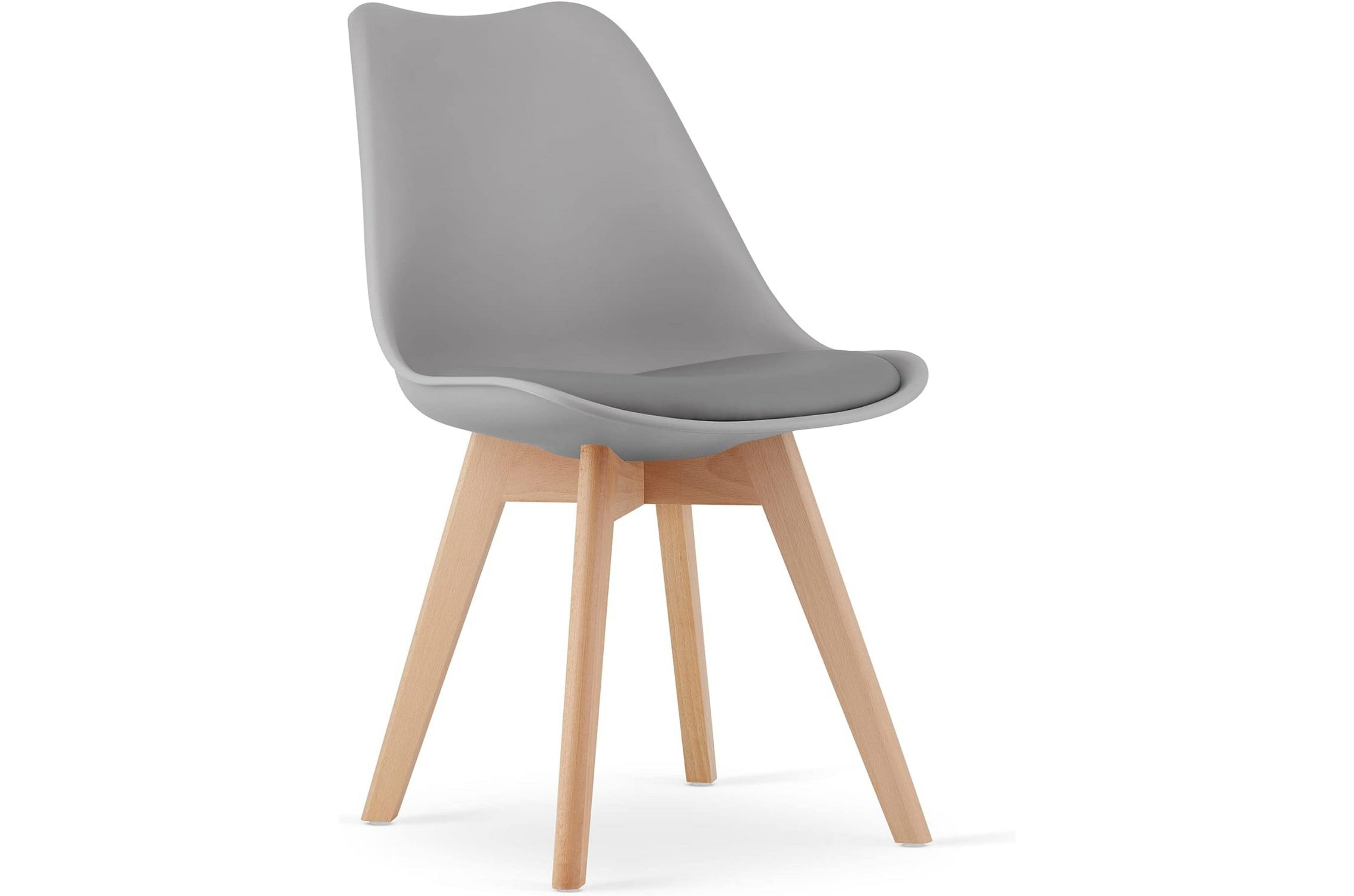 Best for Home Bürostuhl Best For Home – Moderner Esszimmerstuhl mit Holzbeinen und Ledersitz