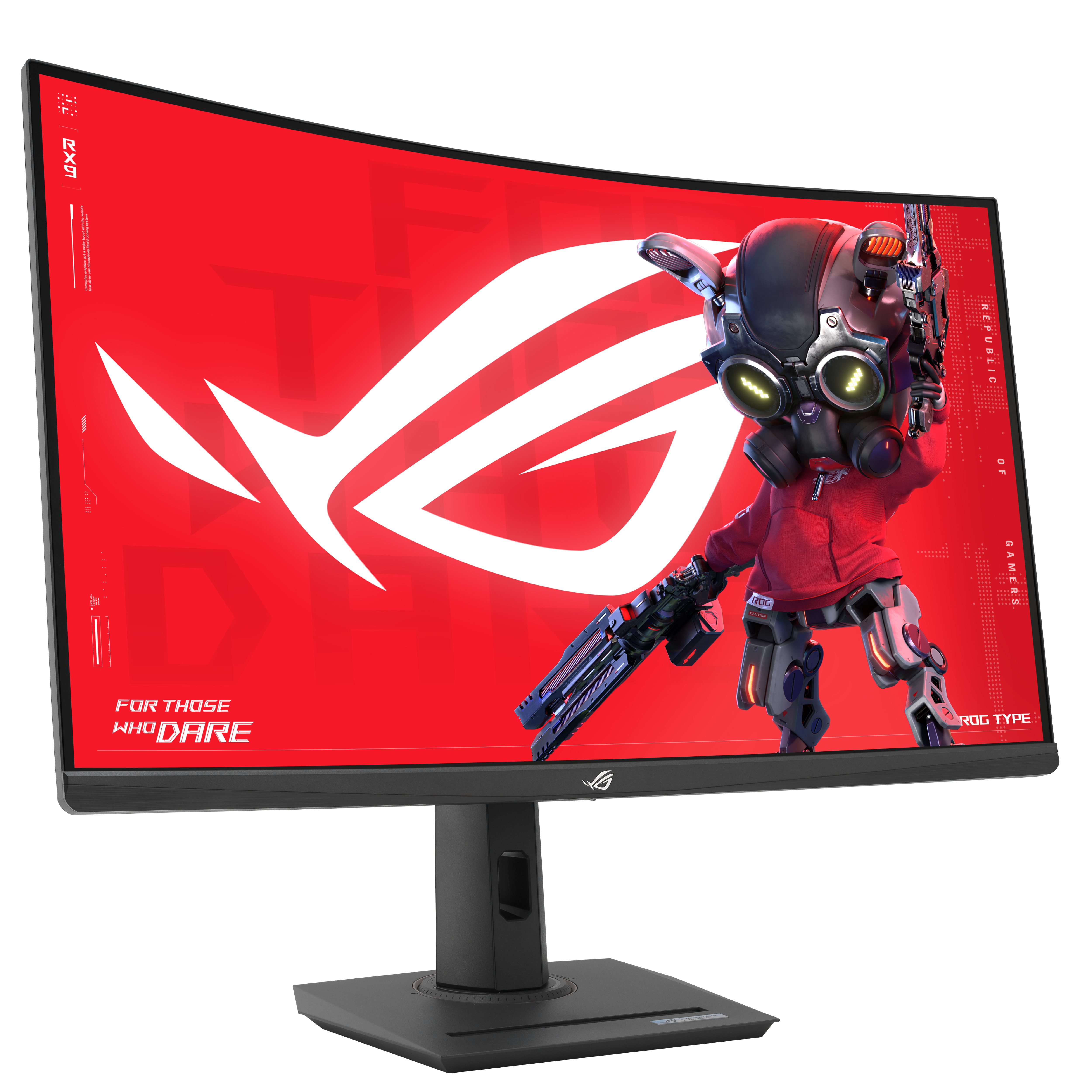 Asus ROG Strix XG32WCS Gaming-Monitor (80 cm/31,5 ", 2560 x 1440 px, QHD, 1 ms Reaktionszeit, Rapid VA)