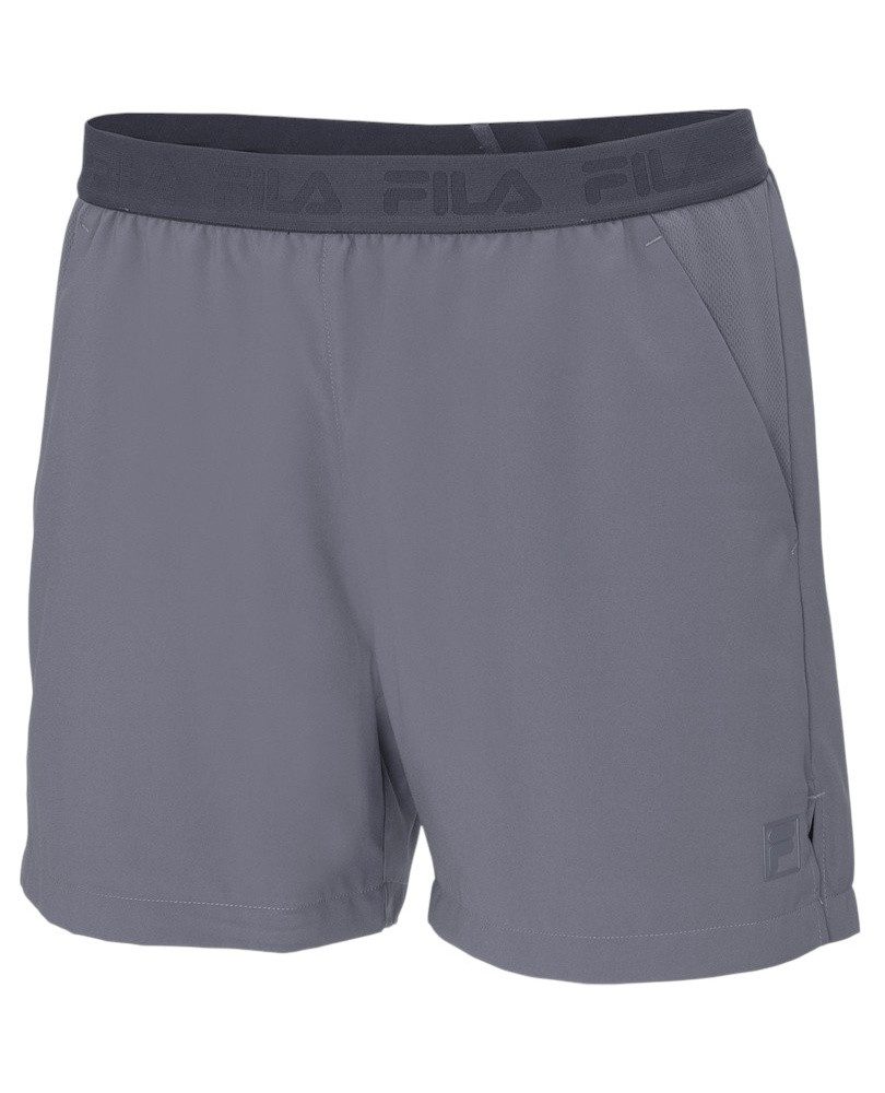 Fila Shorts Tennishose Jarno (4-Wege-Stretch) kurz grau Herren