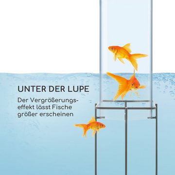 Blumfedt Fischturm Skydive 100 Fischturm 100 cm Ø 20 cm Acryl Metall transparent