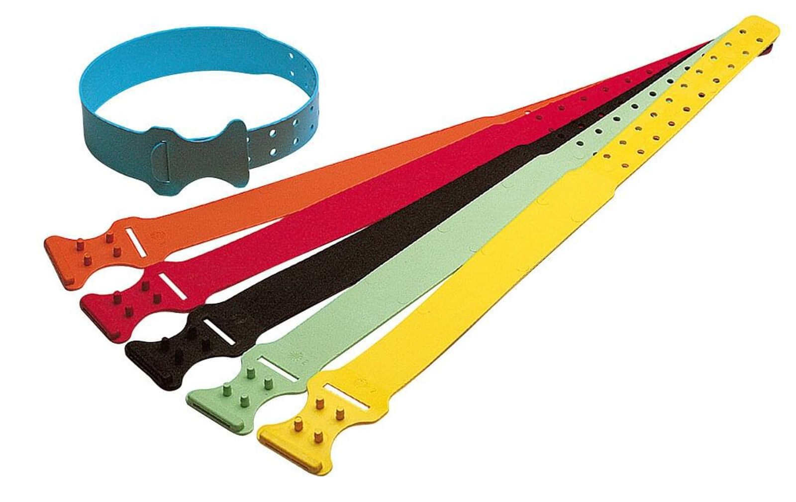 Horizont Tier-Halsband Kunststoffhalsriemen für Schafe schwarz