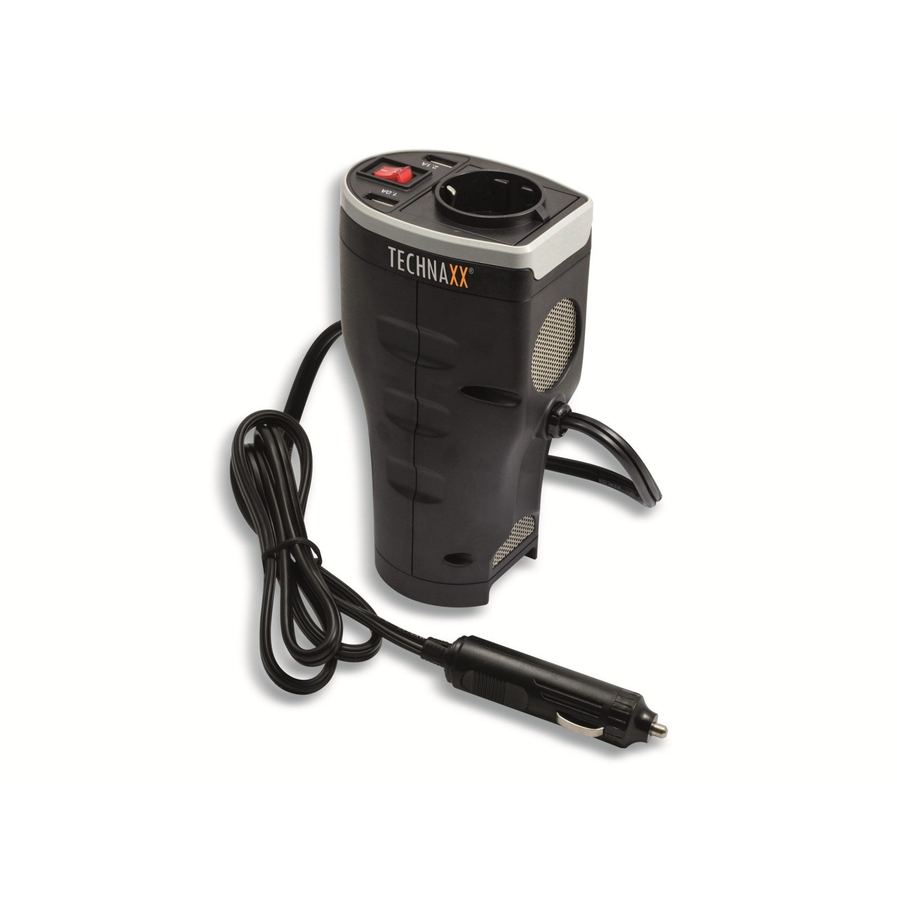 Technaxx Wechselrichter TECHNAXX Wechselrichter TE13, 12V-/230V~, 200 W