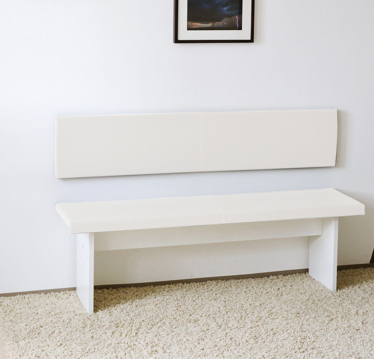 Lycce Kopfstütze XXL Wandkissen mit Montage-Set günstig online kaufen
