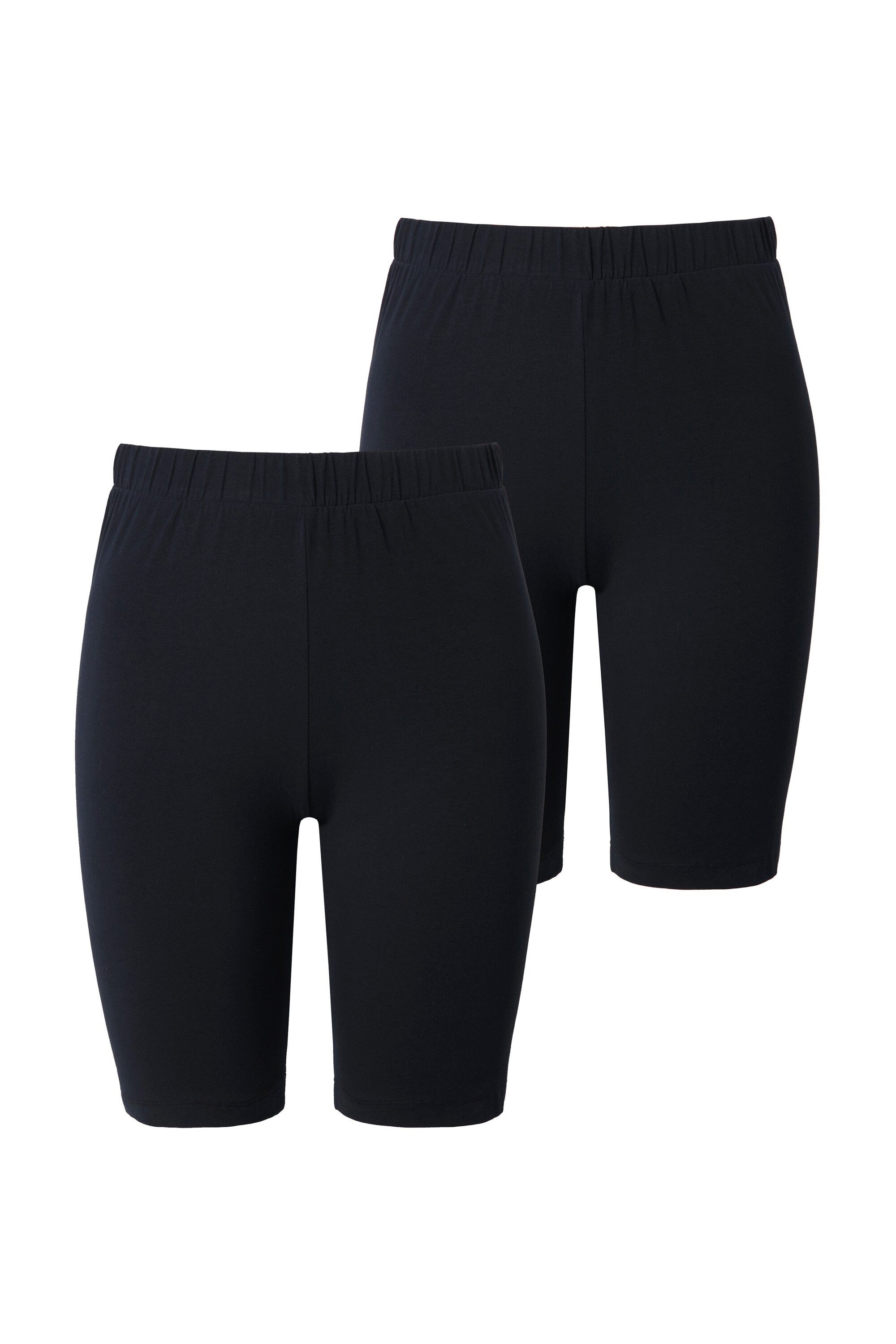 Leggings Radler Doppelpack schmales Bein elastischer Bund