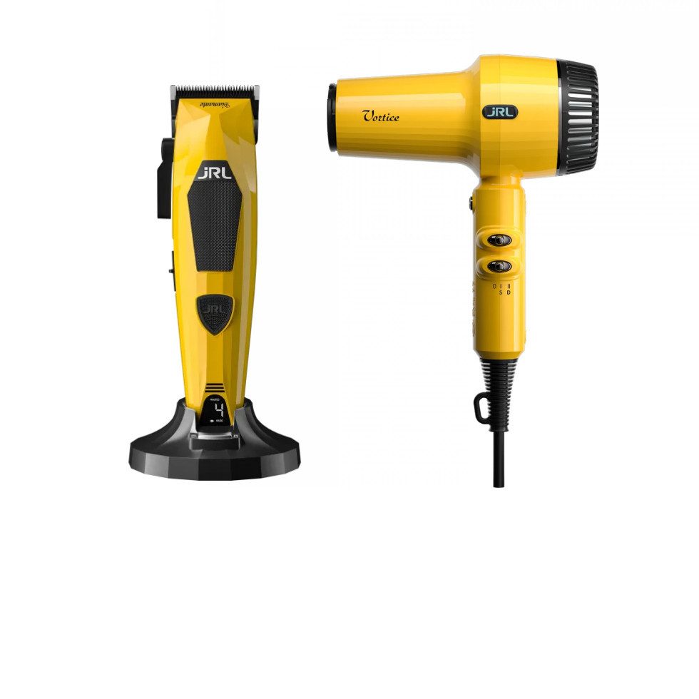 JRL Haarschneider JRL Diamante Professionel Set, Set-Varianten mit Clipper, Trimmer, Haartrockner, Brushless Hochleistungsmotor, ultraleises Design
