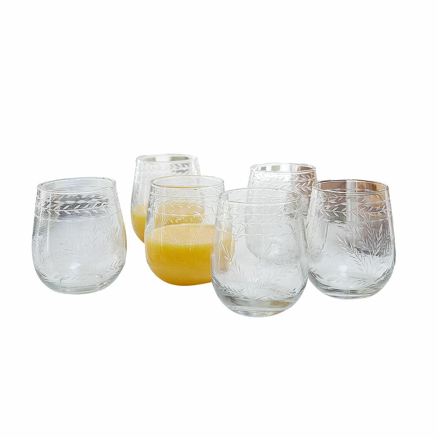 Mirabeau Glas Glas 6er Set Rivelor klar, Glas