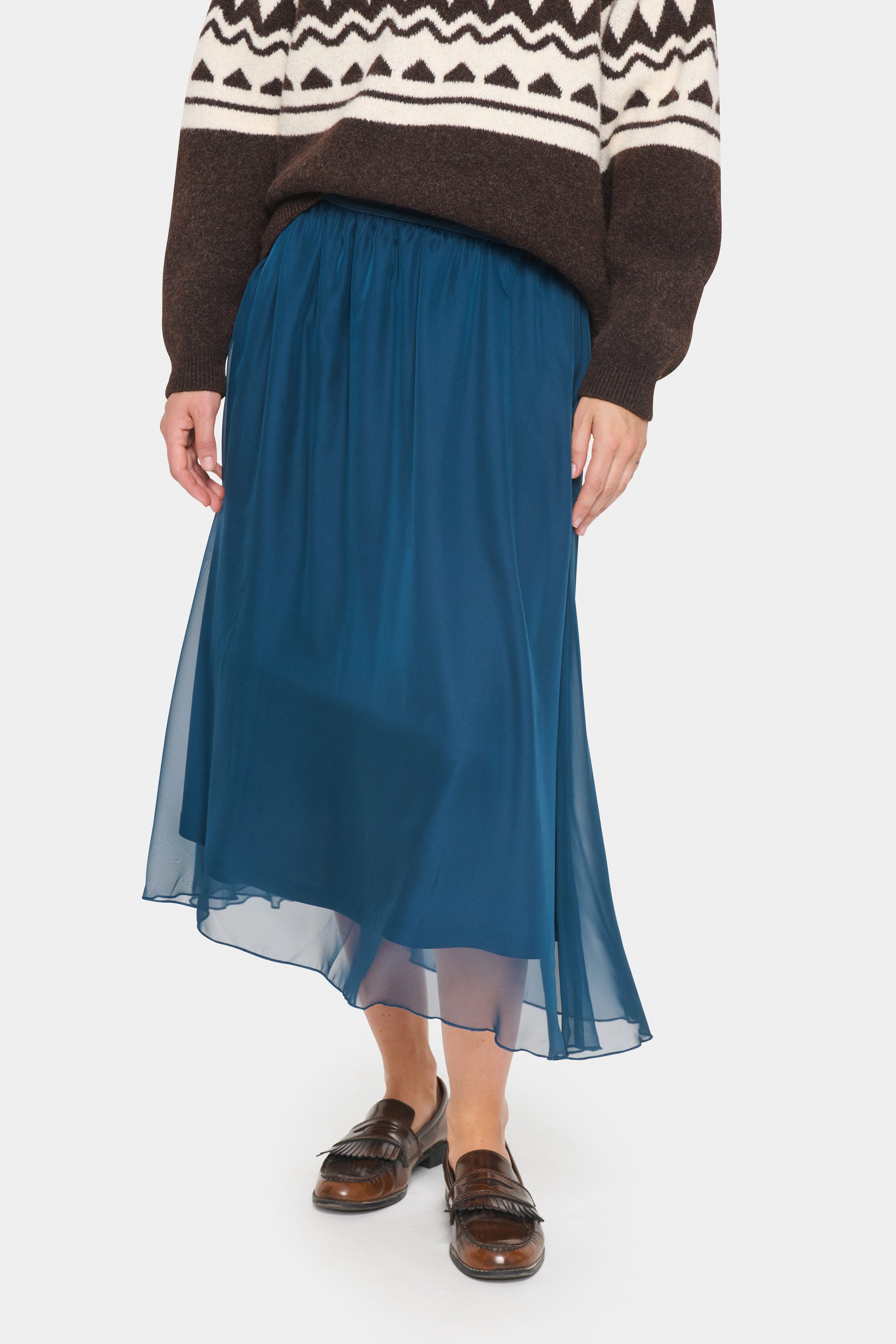 Saint Tropez Midirock CoralSZ Skirt aus günstig online kaufen