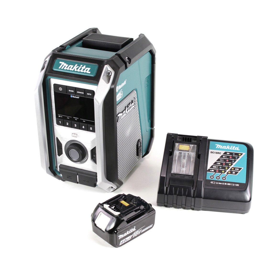 Makita DMR 115 RM1 Akku Baustellenradio 12V Baustellenradio