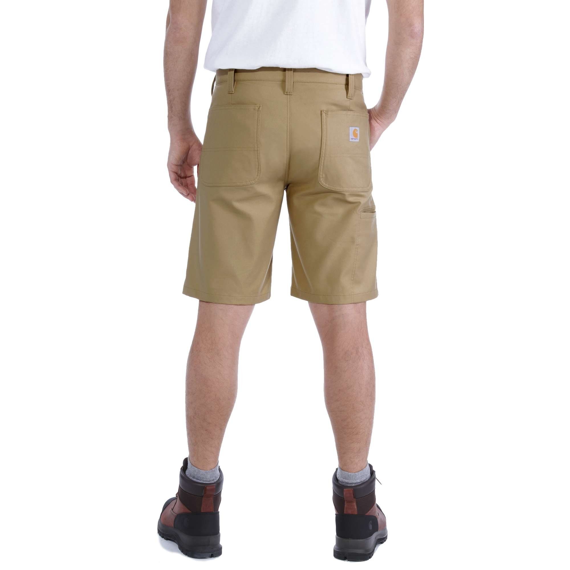 Carhartt Cargoshorts Rugged Flex Canvas Work Shorts Canvas mit Stretch