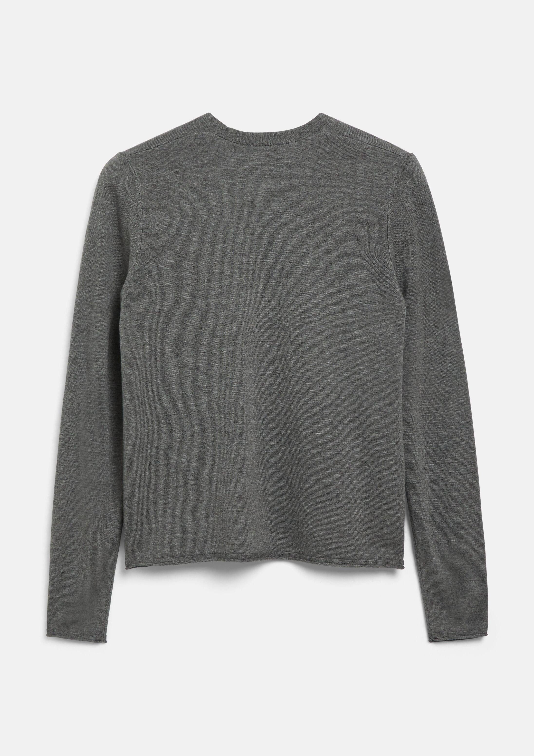 s.Oliver Cardigan Strickjacke Weicher Feinstrick-Cardigan mit Rollkanten