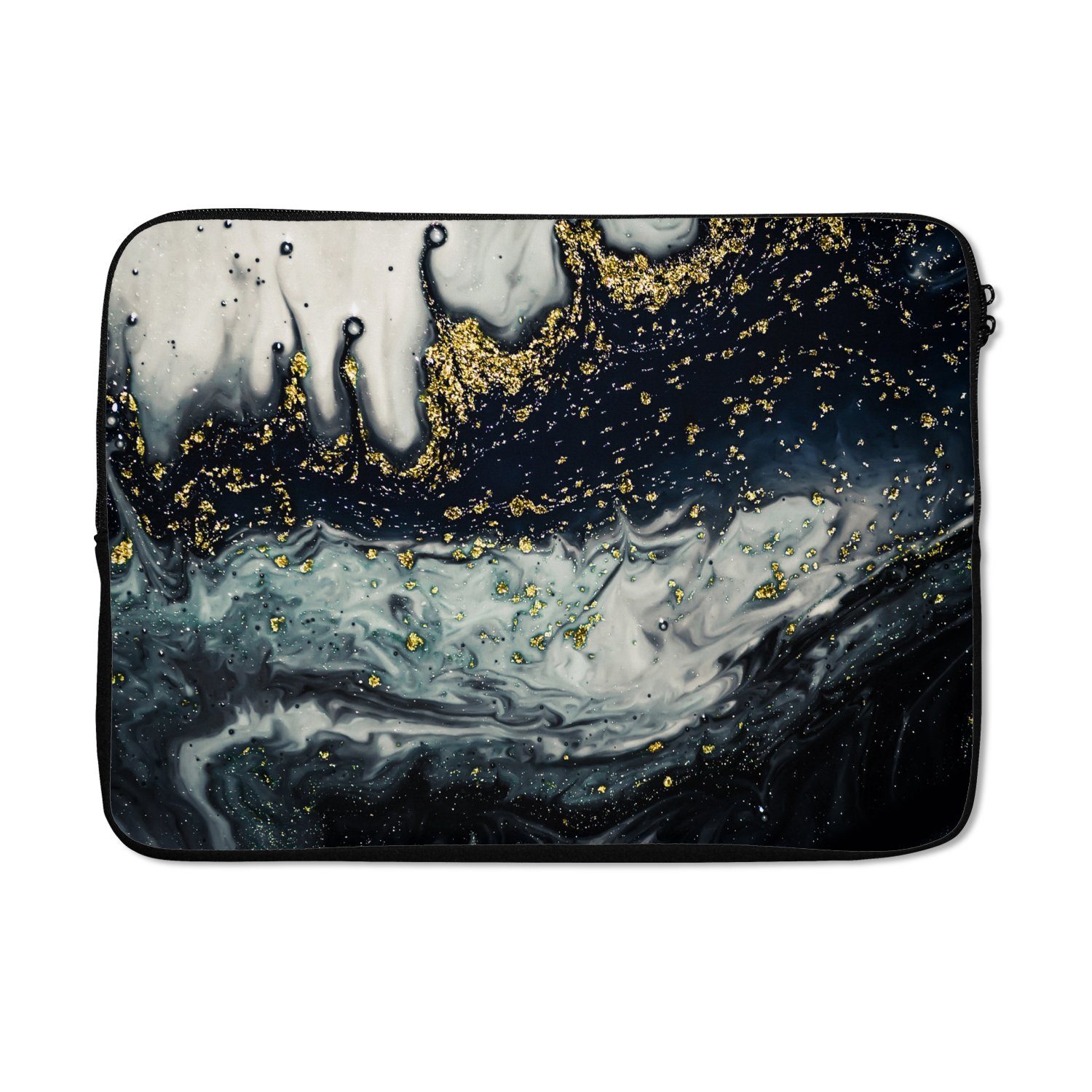 Laptop-Hülle Marmor - Abstrakt - Gold - Luxus