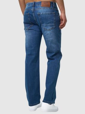 John Kayna Regular-fit-Jeans Herren Jeans Regular Fit Denim Jeanshose Herrenjeans Designer Herrenho (Jeanshose Designerjeans Bootcut, 1-tlg) Freizeit,Casual