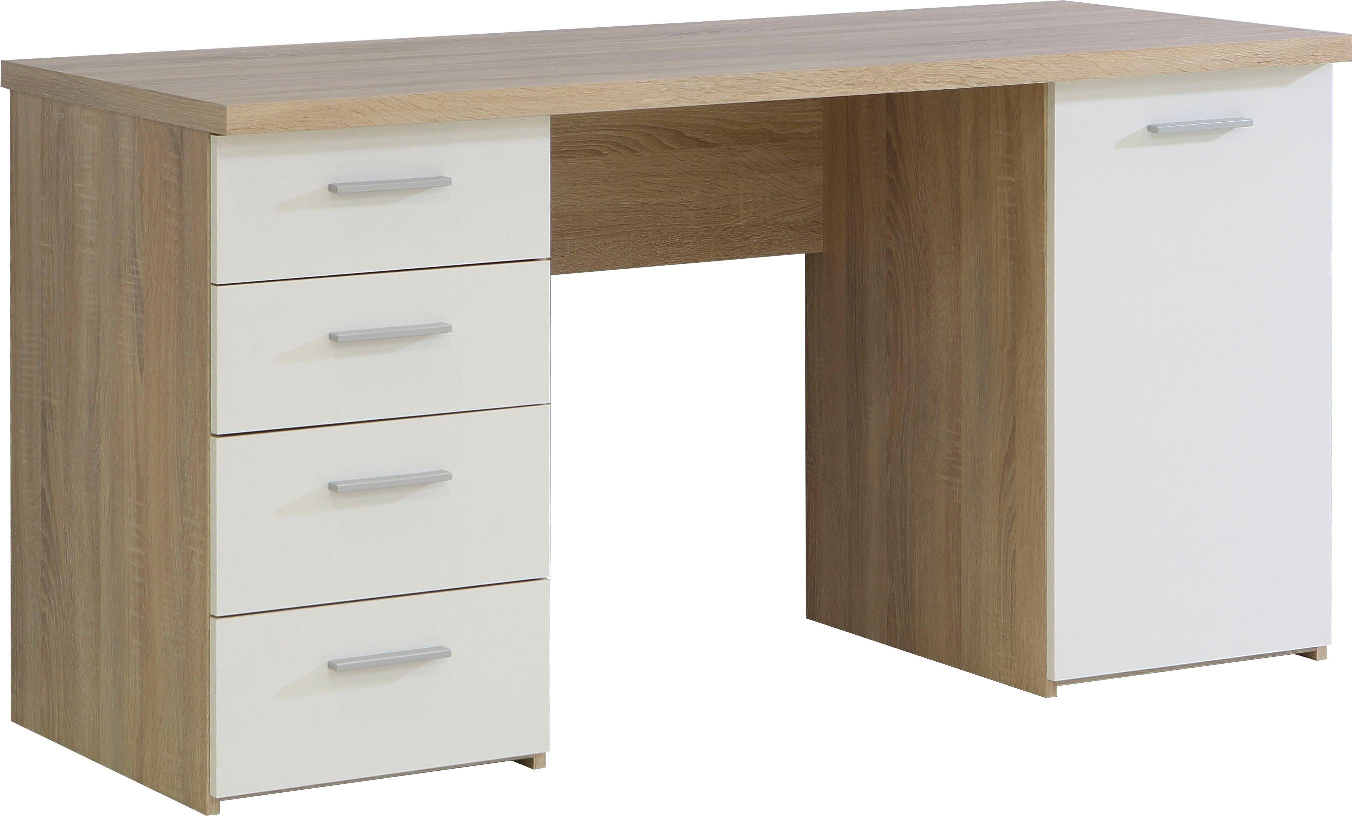 FORTE Schreibtisch Netta, Breite 145 cm, mit Schubladen günstig online kaufen