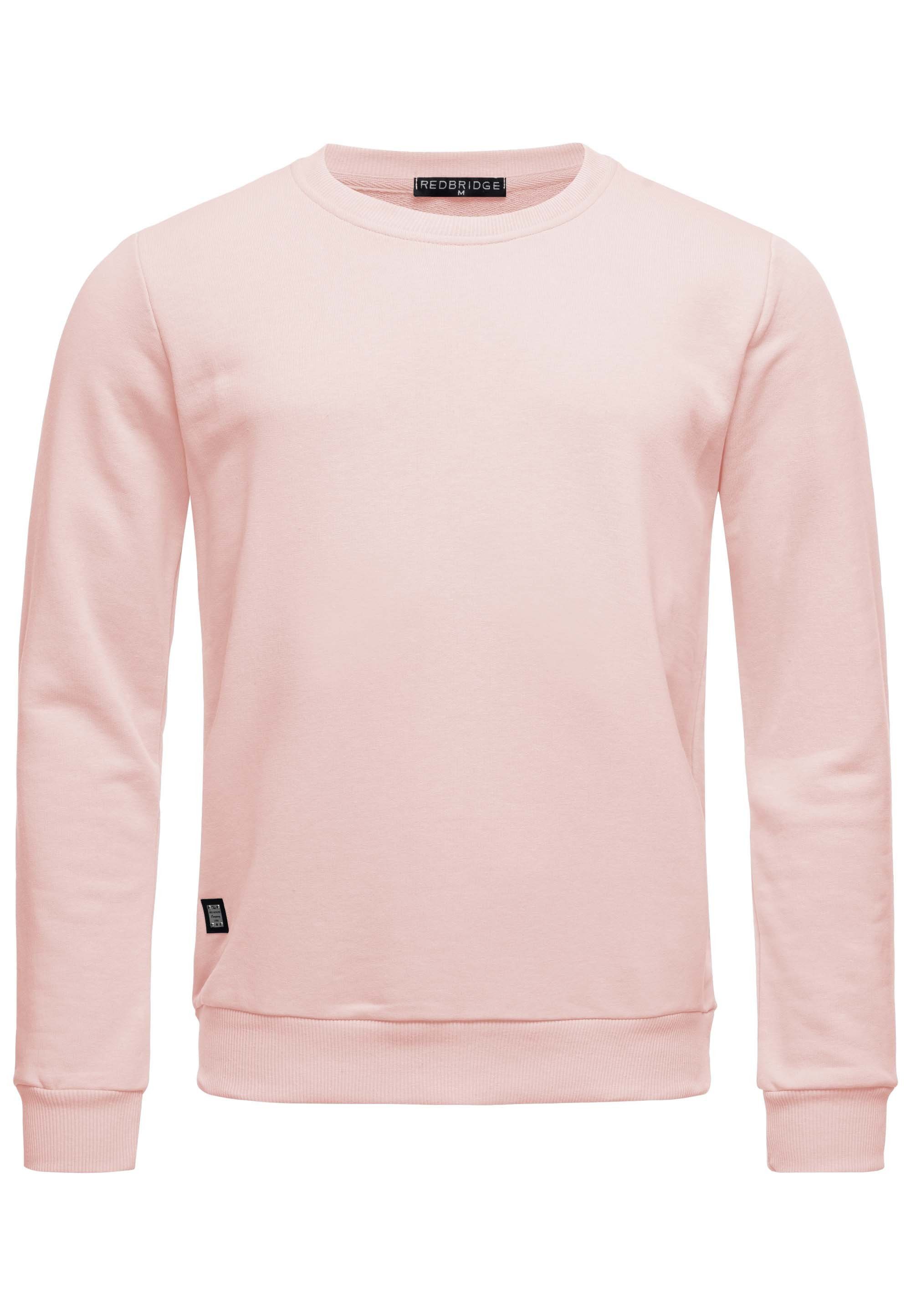 RedBridge Sweatshirt Basic Langarmshirt - Rundhals, günstig online kaufen