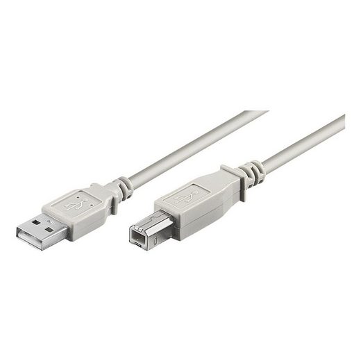 Goobay USB-Kabel, USB 2.0-Stecker (Typ A) / USB 2.0-Stecker (Typ B), Stecker (300 cm)