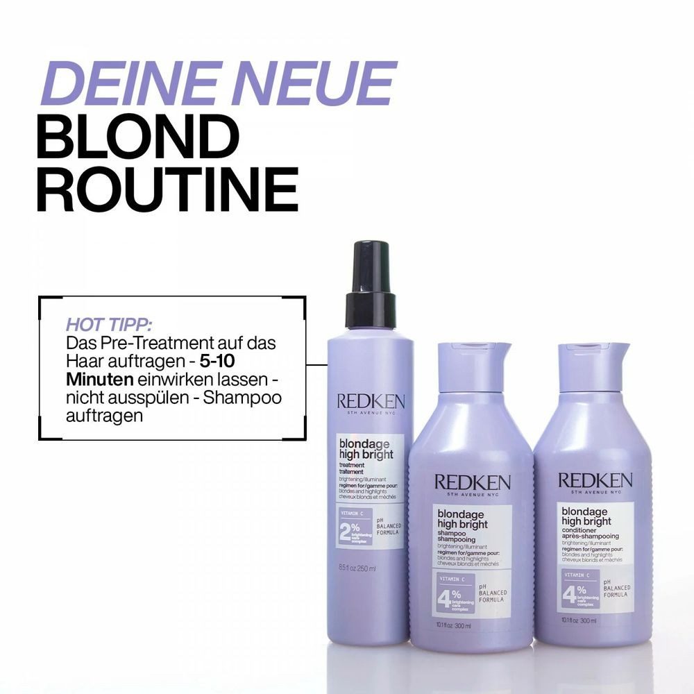 Redken Haarshampoo Redken Color Extend Blondage High Bright Shampoo 300 ml