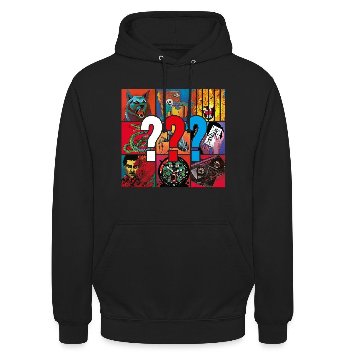 Hoodie Die Drei Fragezeichen Covermotive Unisex Hoodie