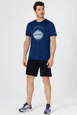 SUPER.NATURAL T-Shirt Merino T-Shirt M DISCOVER TEE sportlicher Merino-Materialmix